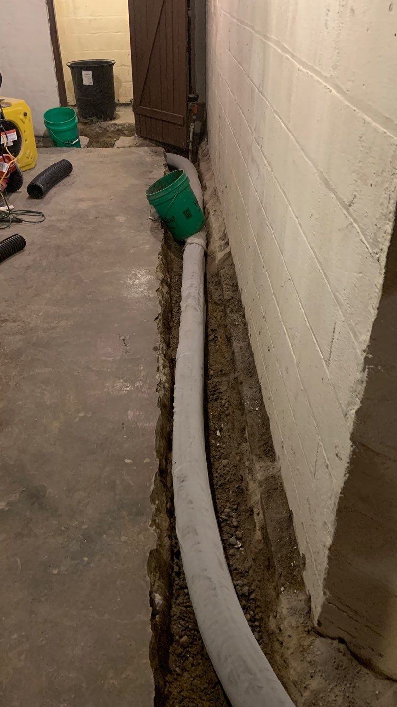 Basement Remodel for New Tenants in North by Waterproofing Northeast