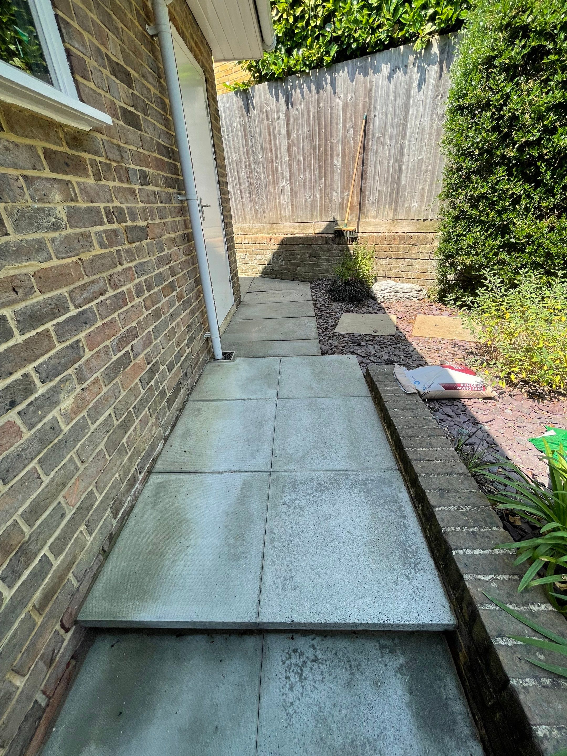 Patio Clean using honda 21 ltr/min by Ges Exterior Cleaning ltd