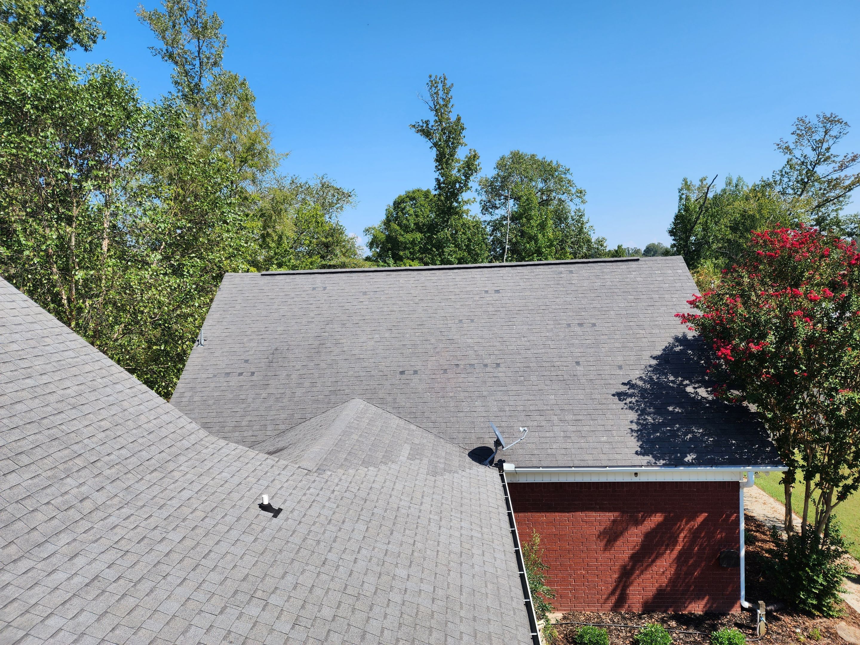 Residential Roofing Repair using CertainTeed XT25: Moire Black by Hostetler Roofing