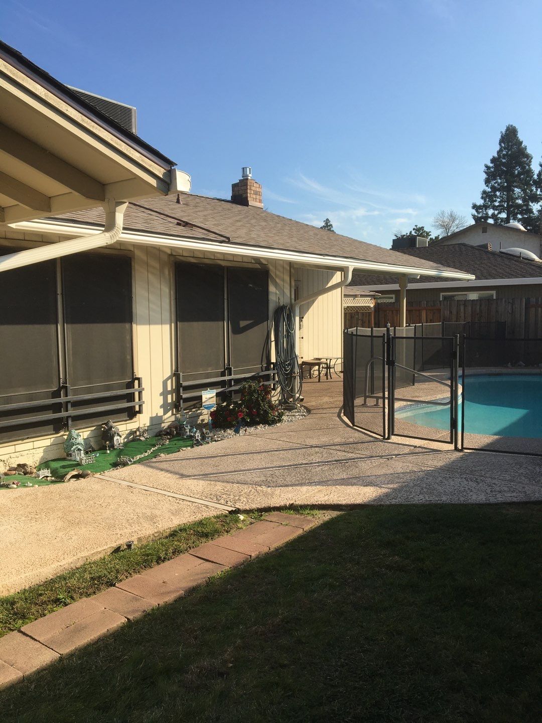 Roofing and Gutters to protect this home by Byers Enterprises 