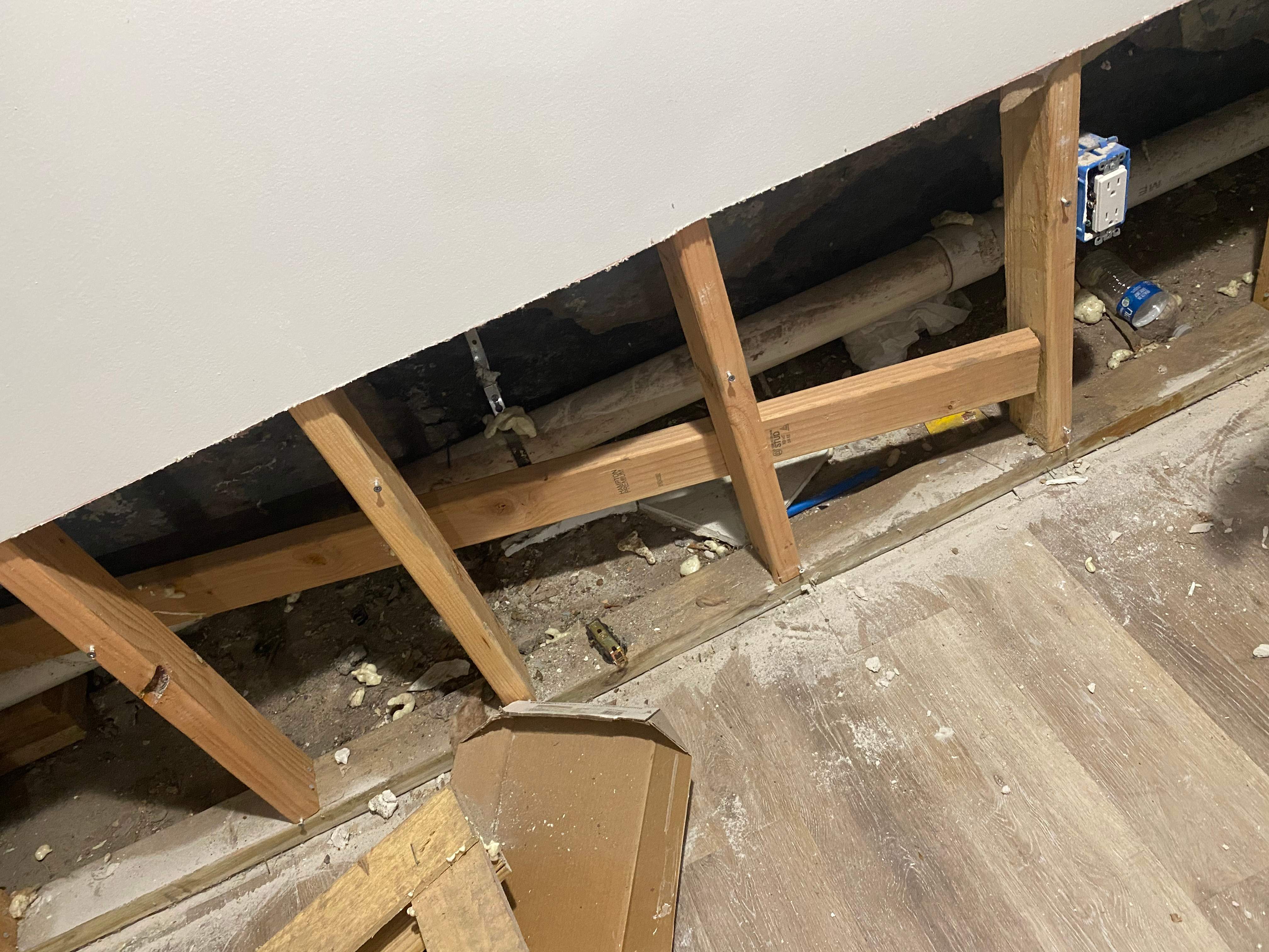 Interior French Drain Job in Lyndhurst, NJ by Pure Service Pro, LLC 