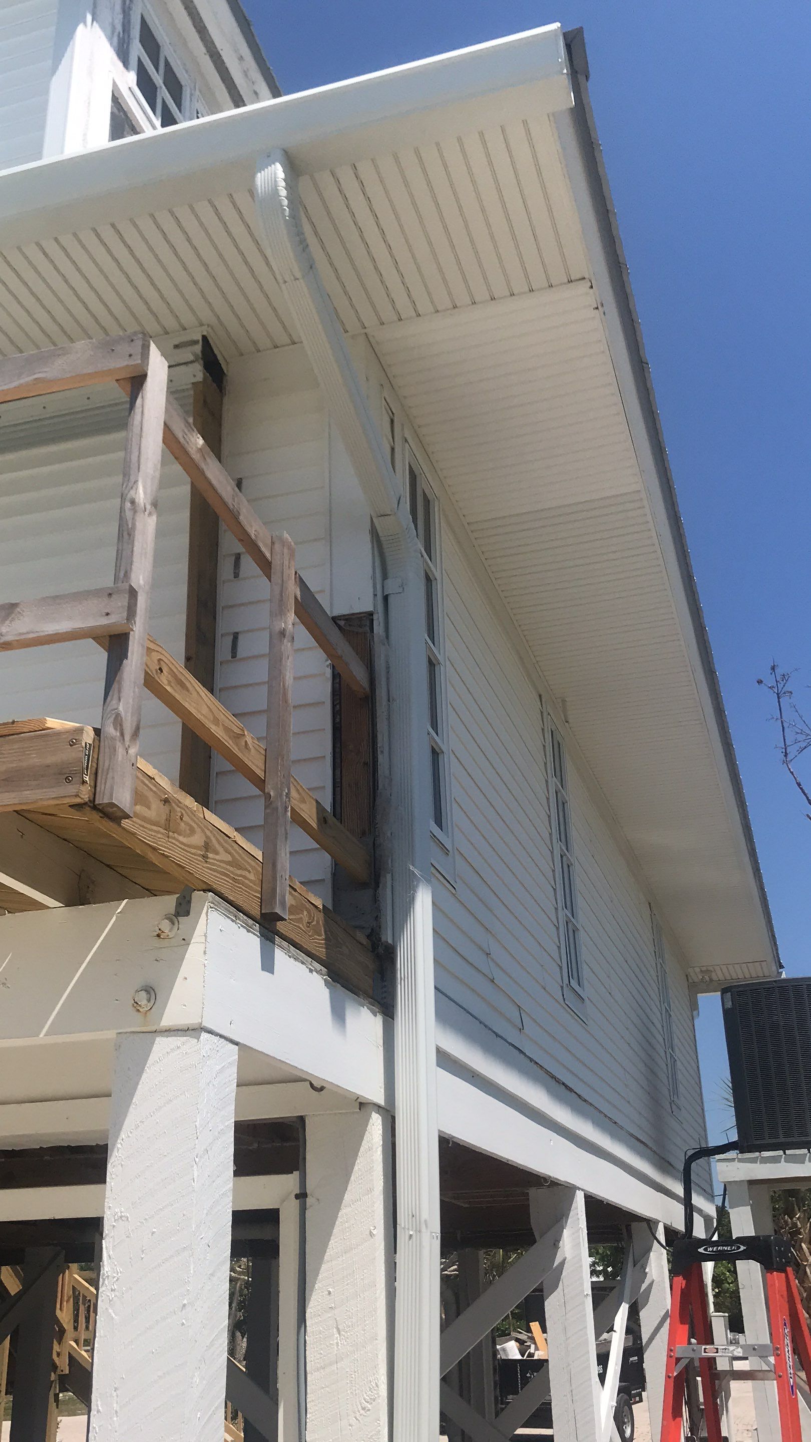 Downspout Installation using Downspout Extension in Sanibel FL by Gutter Professors