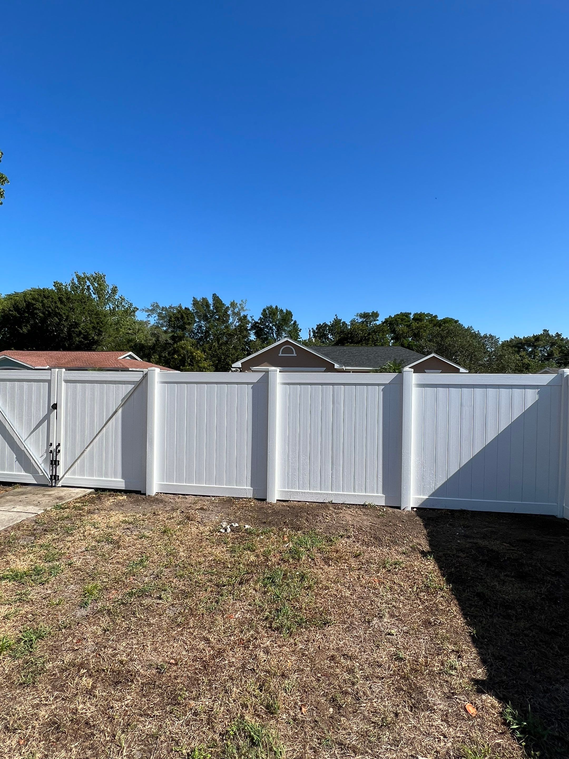 Vinyl Fence Installation using Vinyl Privacy Fence  by Asap fence and gates, LLC