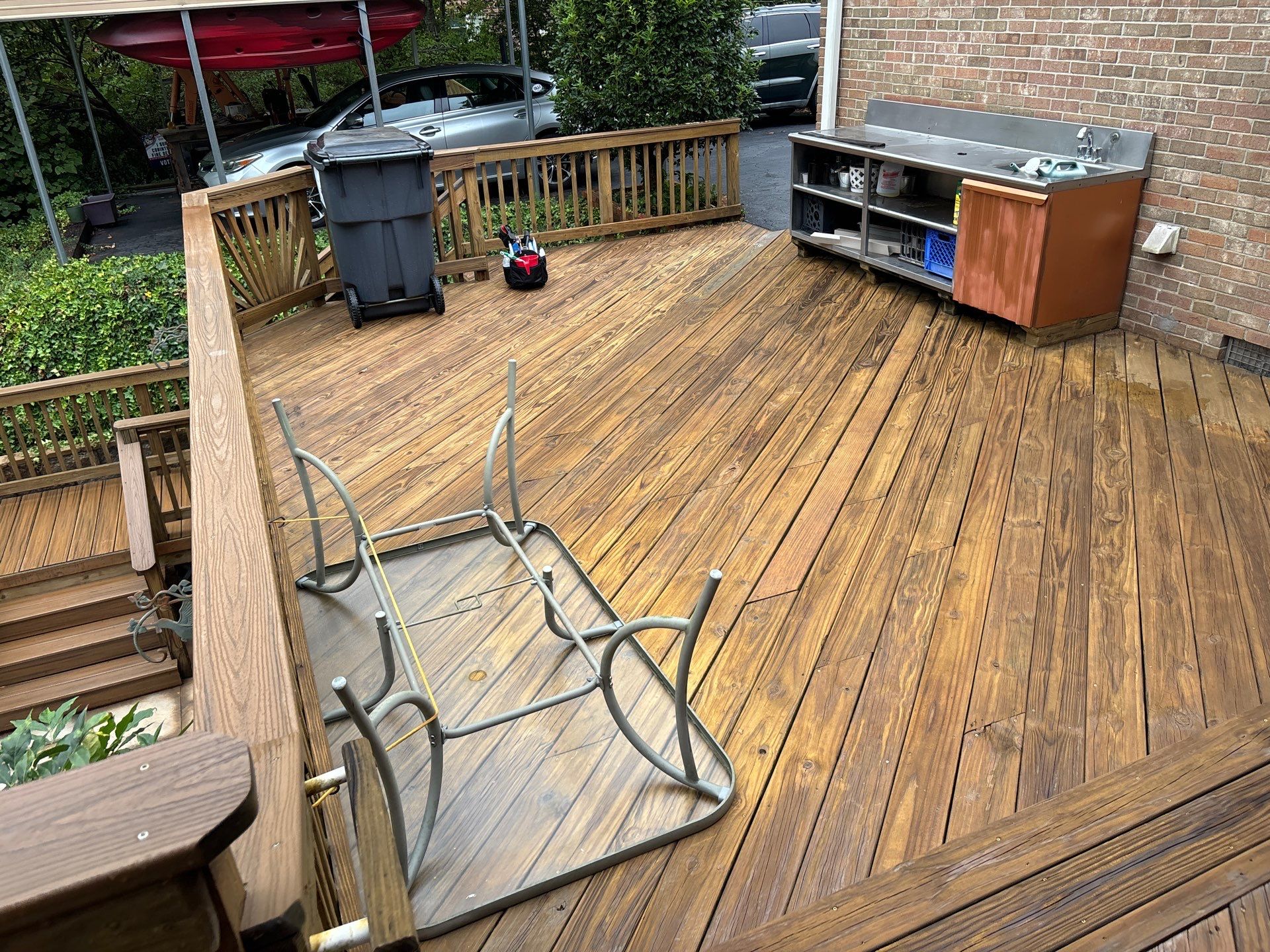 Deck using Wood Sealant by DuraSeal