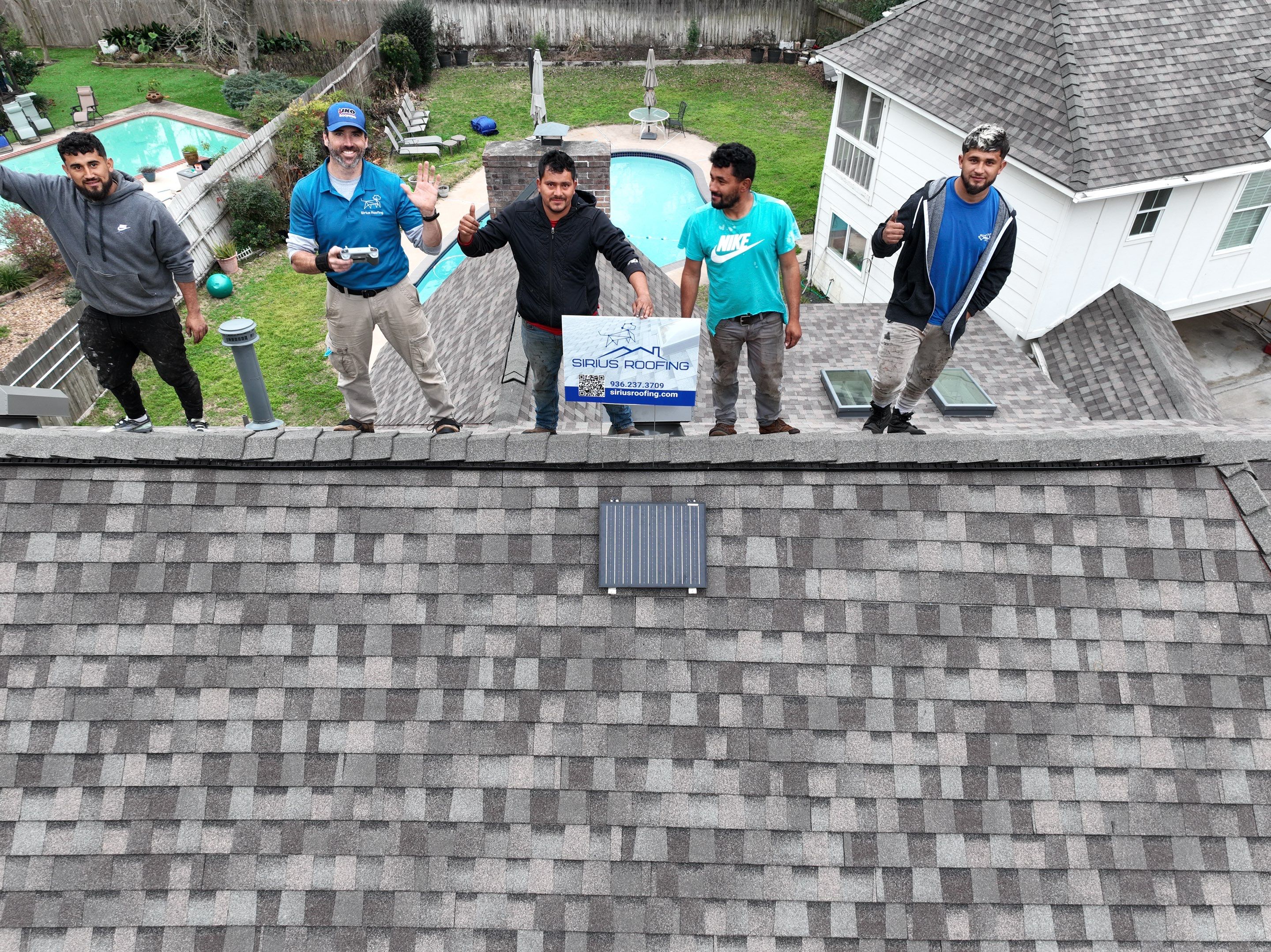 55 Square Titan Natural timber  by Sirius Roofing