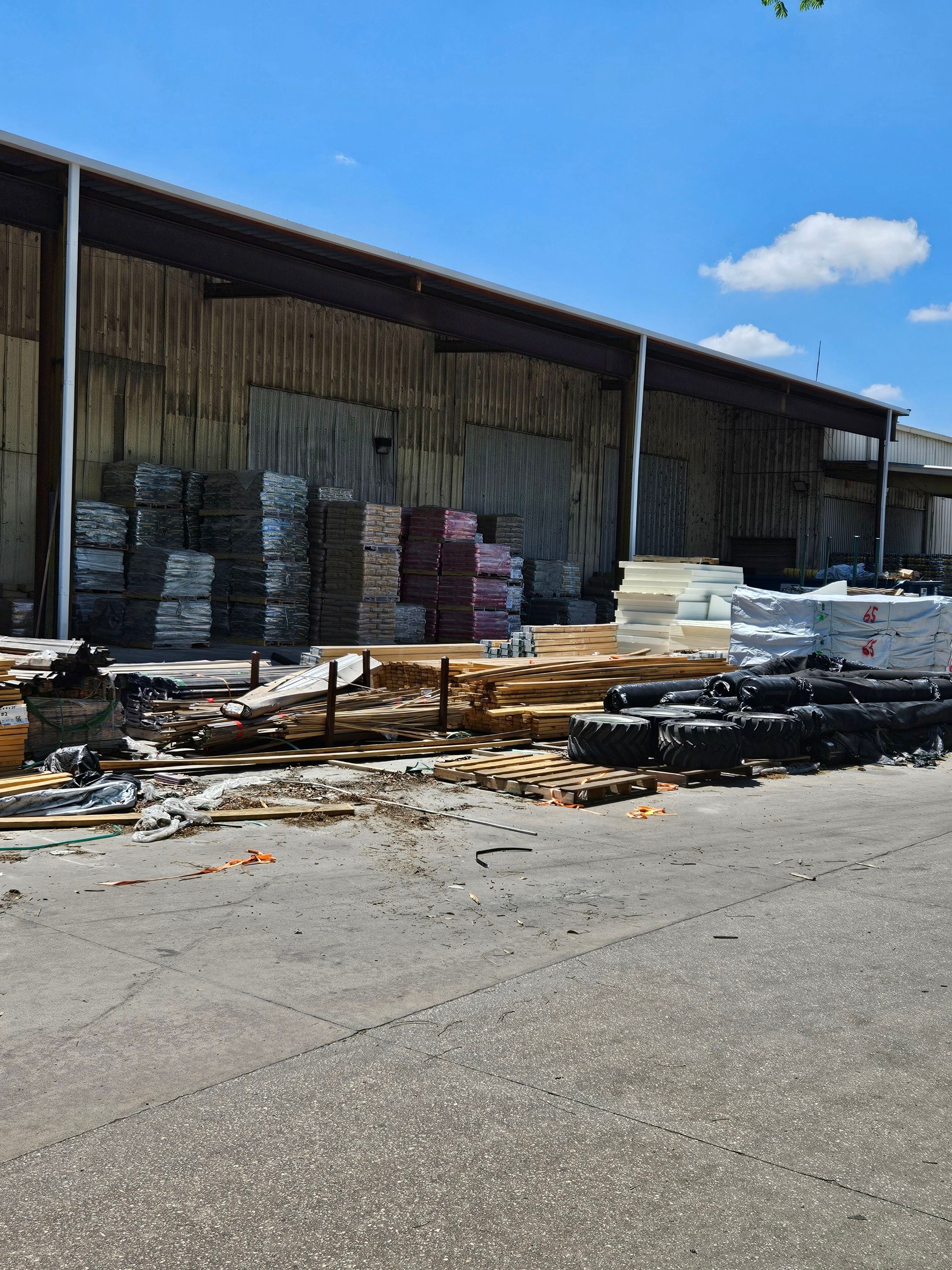 Commercial Box Gutters and White Downspouts Installation in Tampa FL by Gutter Professors