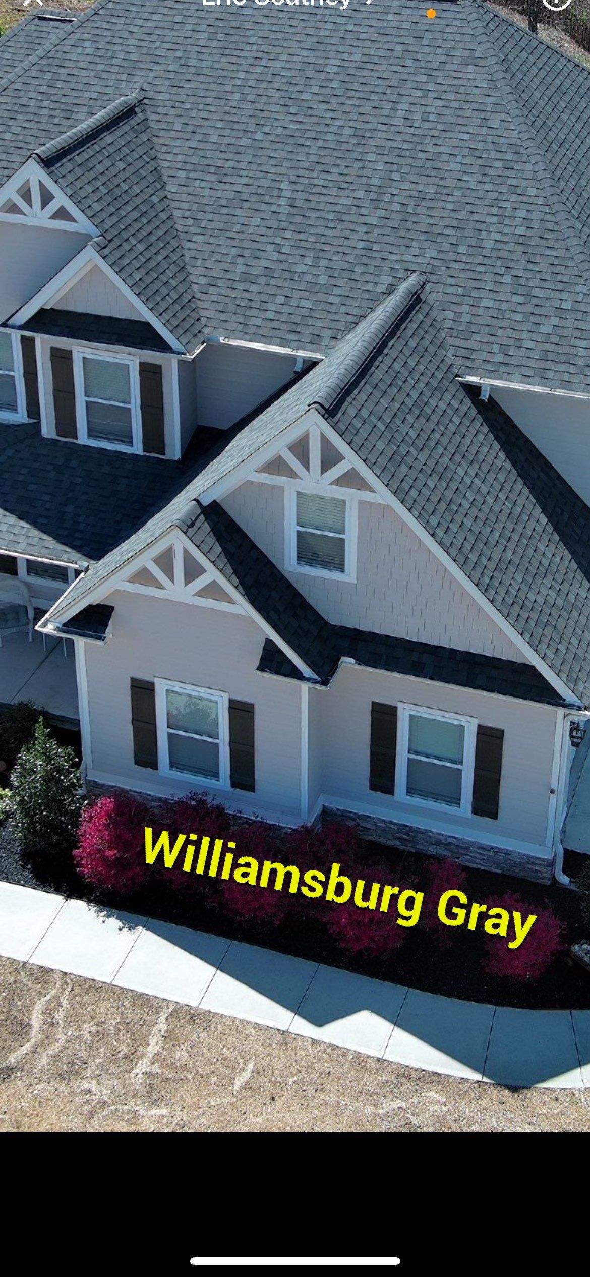 New roof installation and shingle colors by Rhino Restoration