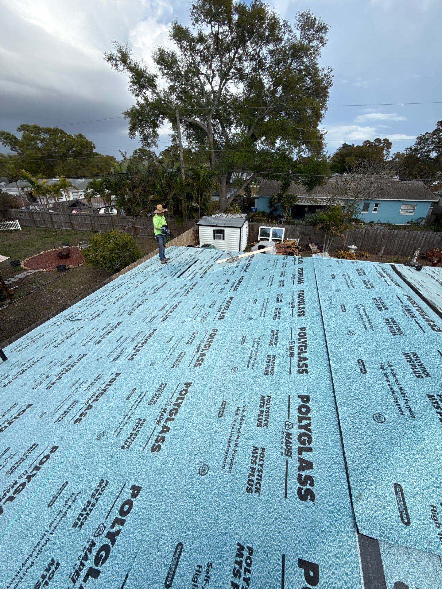 Project in St. Petersburg 33710 by Mitchell Roofing Company LLC