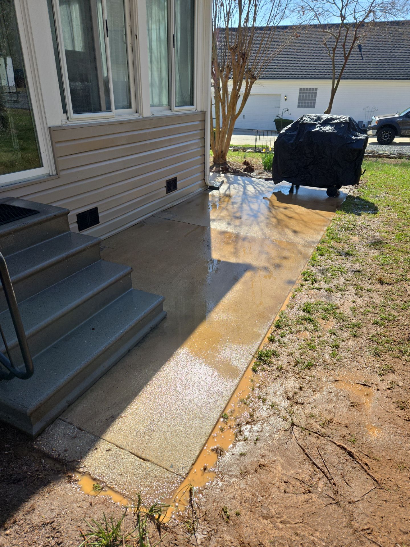 House Wash using cleaner by Power Wash Masters LLC