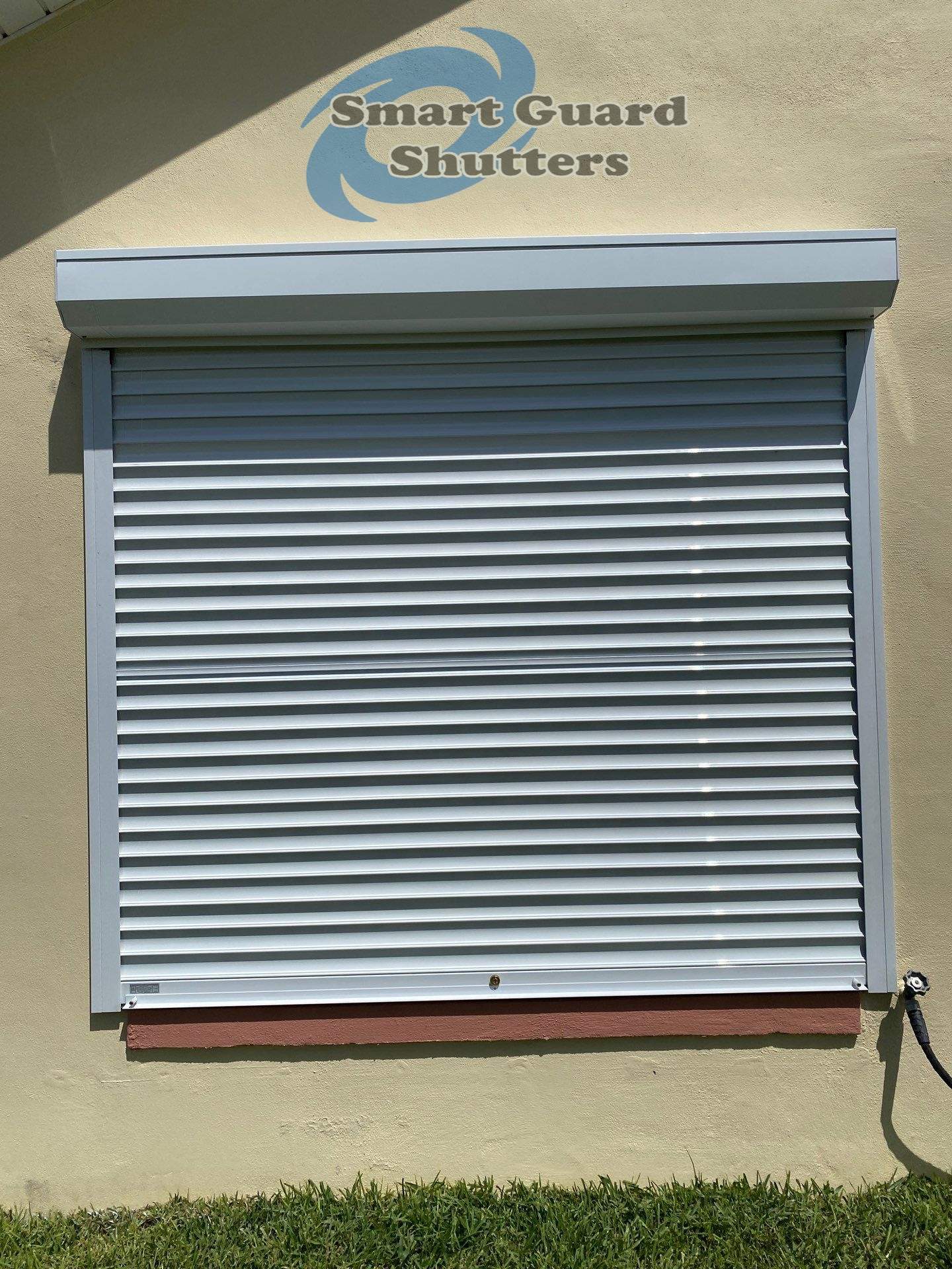 Rolling Shutters in White by Smart Guard Shutters