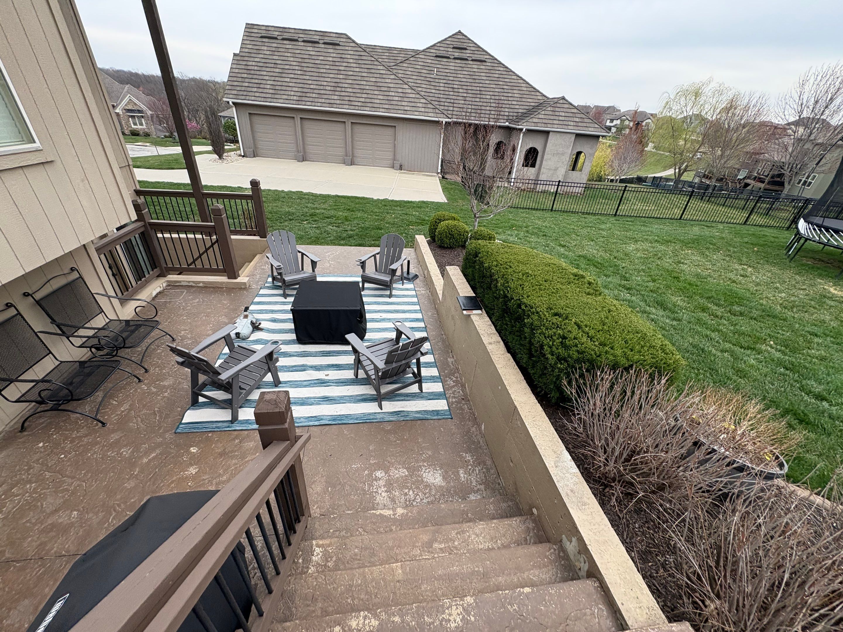 Stamped Concrete Resurface - Lee's Summit, MO by Big Red Decorative Concrete, LLC