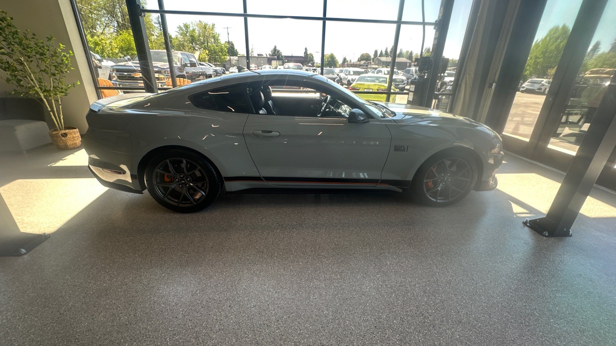 Claystone Hybrid Commercial Floor Coating for Cal Cars Showroom by Croc Coatings, LLC