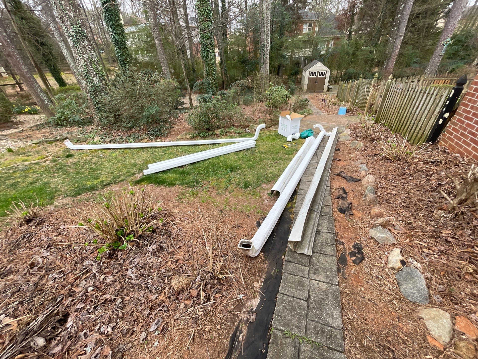 Roof Replacement Gutters & Downspouts by Deerfield Roofing LLC