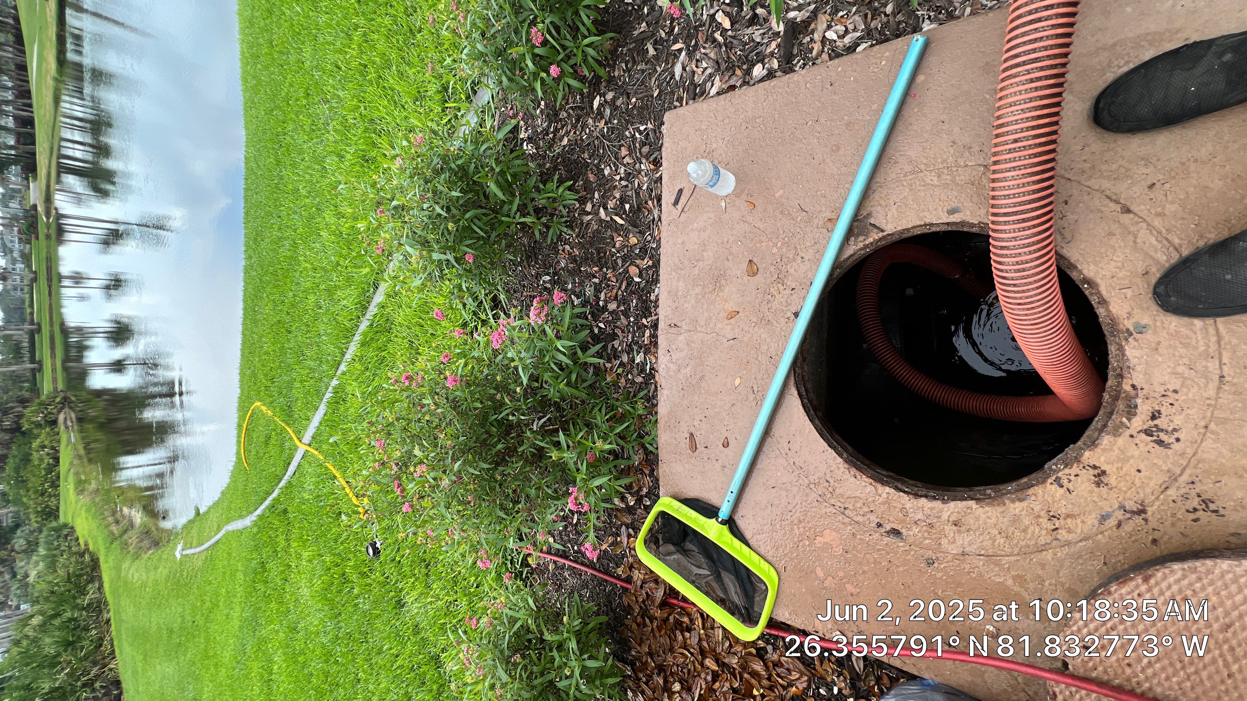 Bonita Bay Condo Stormwater System Cleaning by Don Mar, Inc. Storm Water Solutions