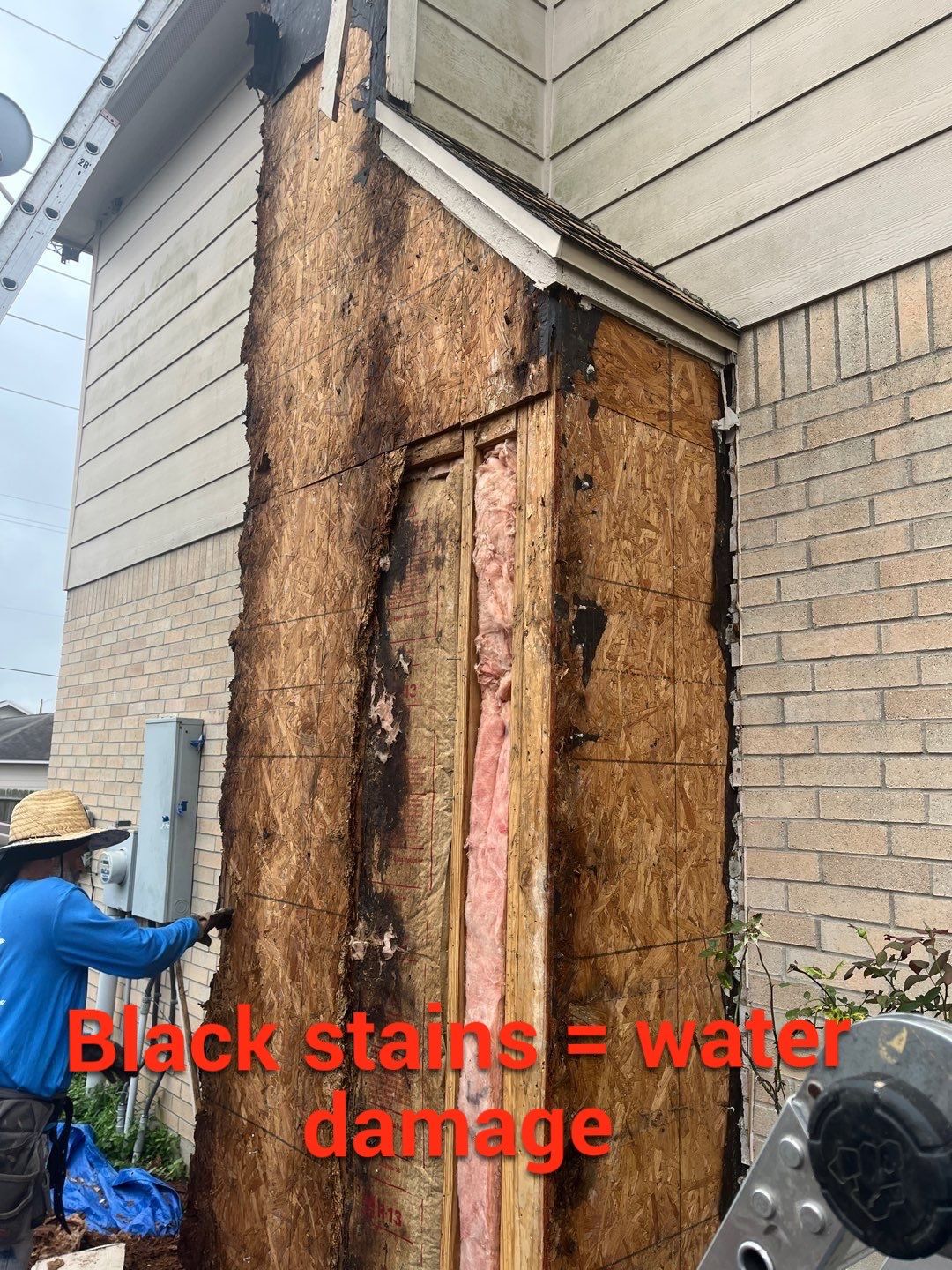 Chimney looks good but its BAD! by Bayfront Roofing and Construction