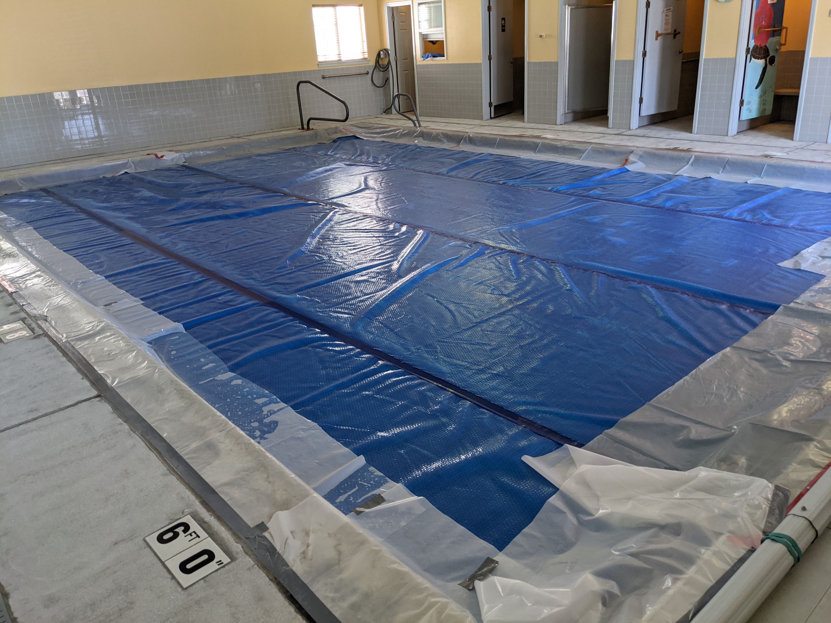Pool Deck Transformation using Tidal Wave by Croc Coatings, LLC