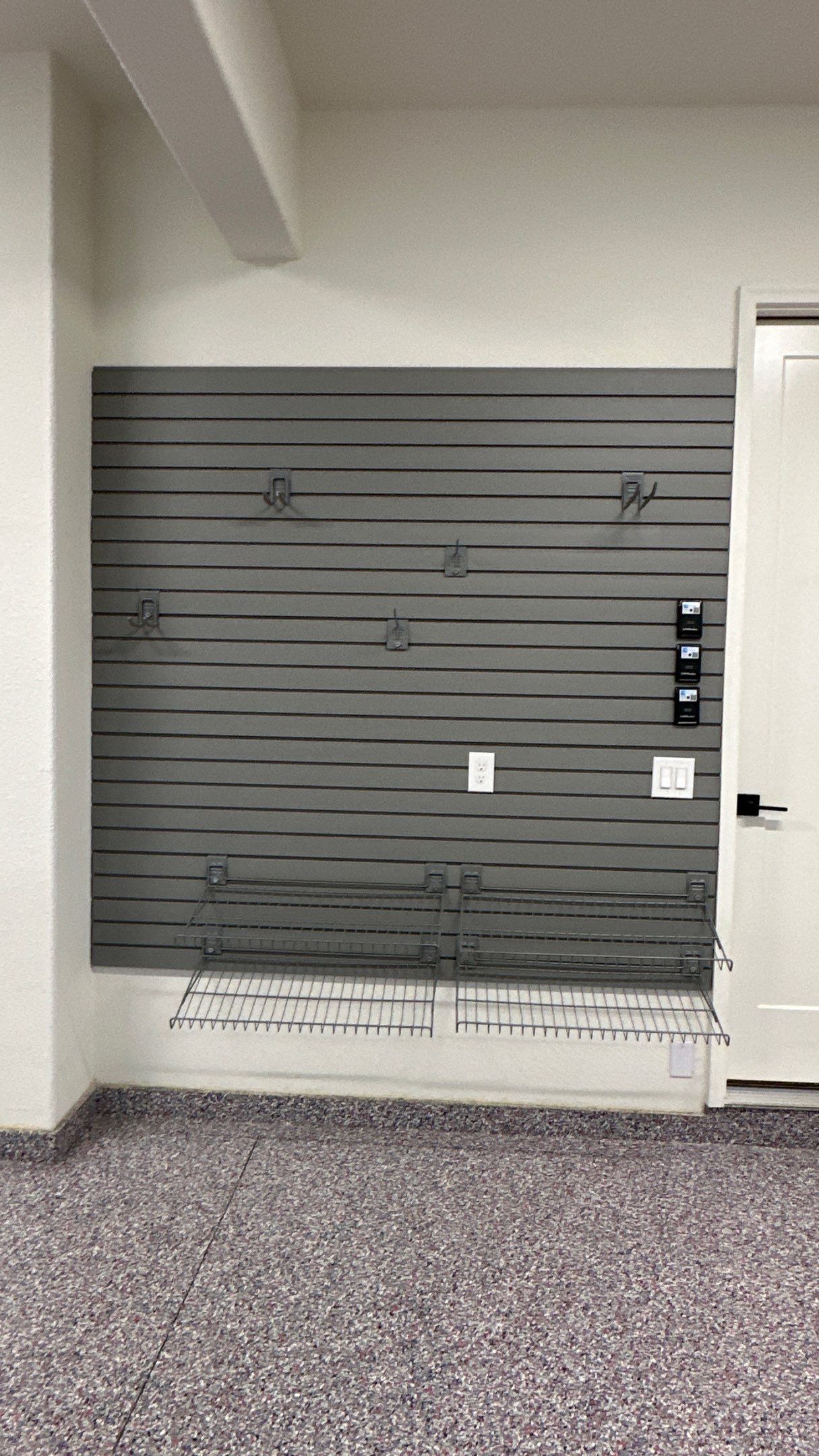 Look Tanner B. added his beautiful garage storage to his garage by Banner Garage