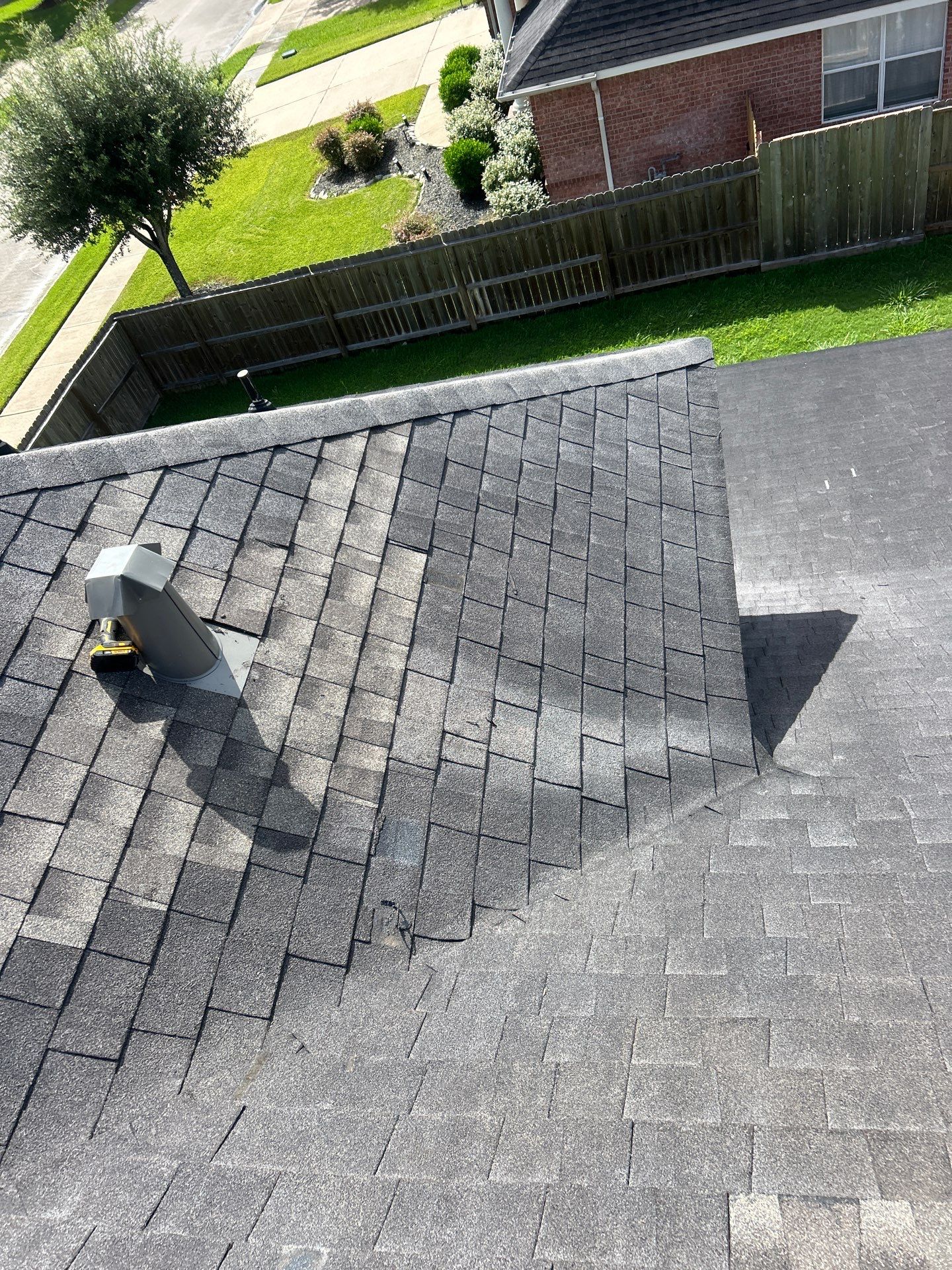 Hail Damage using Owen's Corning Duration (Lifetime) Shingles by Roof Repair Company