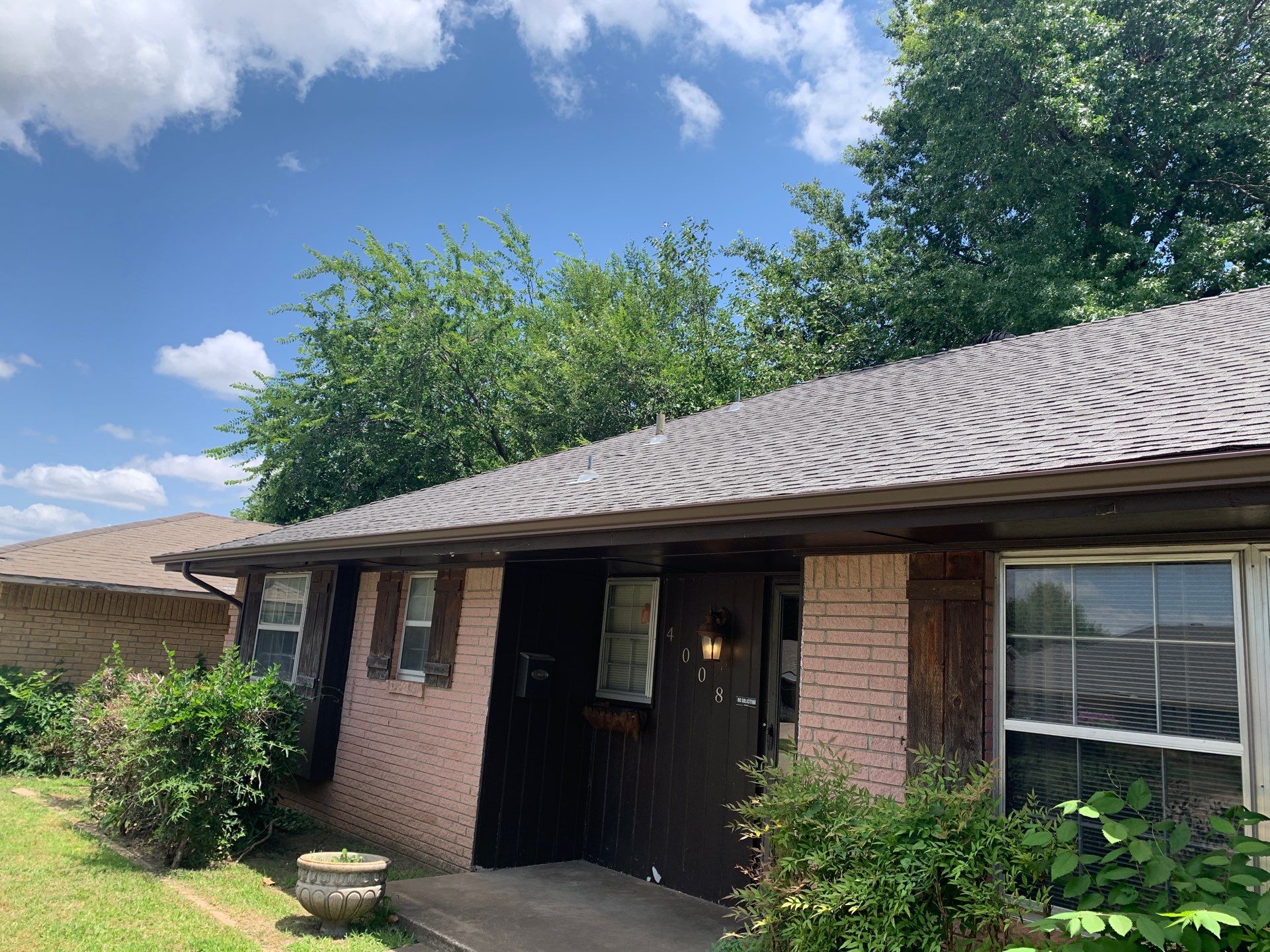 gutter replacement in Bethany by McCann's Roofing and Construction