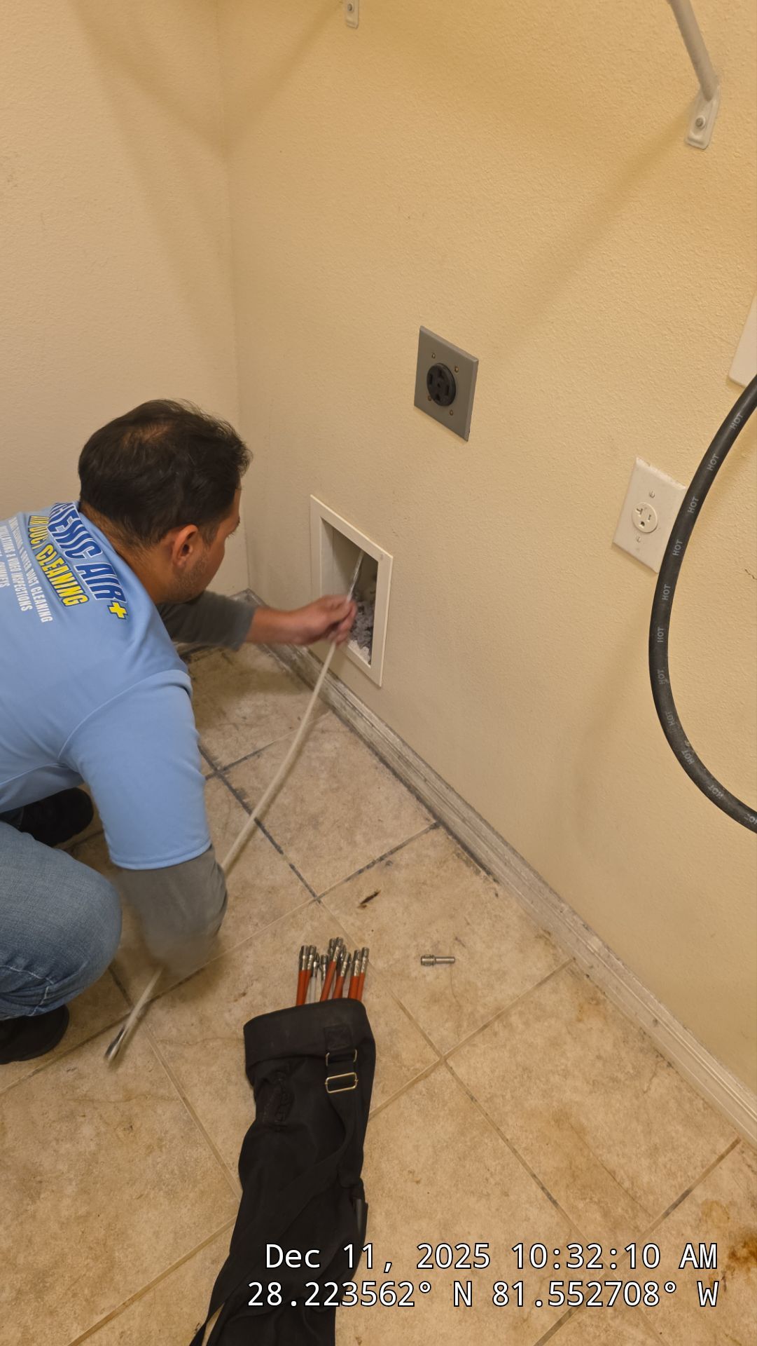 Dryer Vent Cleaning in Davenport by Hygienic Air, Inc