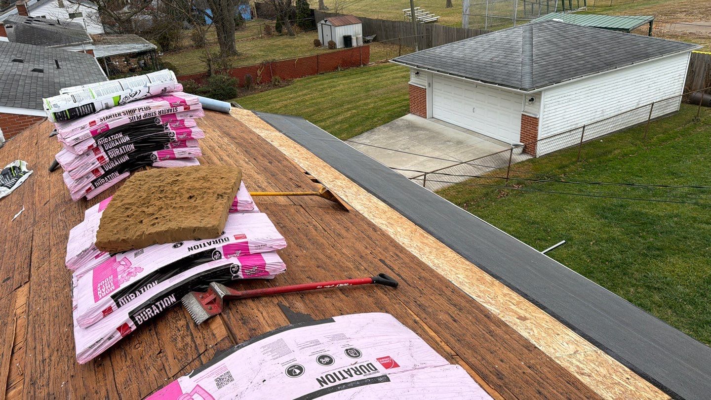 Roof Replacement using Owens Corning Onyx Black by 180 Contractors