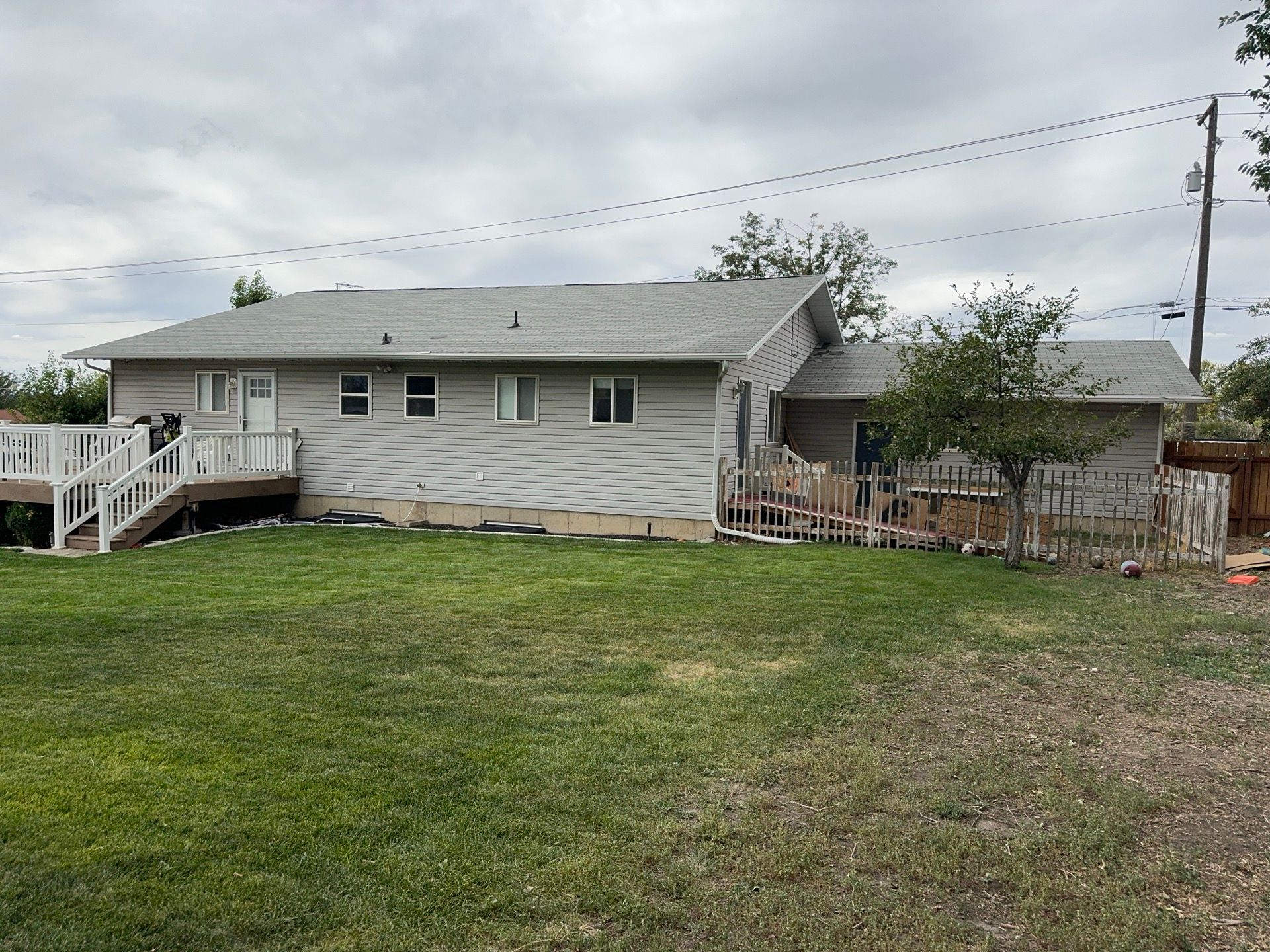 Lindon | Complete Vinyl to Hardie Conversion | Arctic White by Ideal Siding Utah