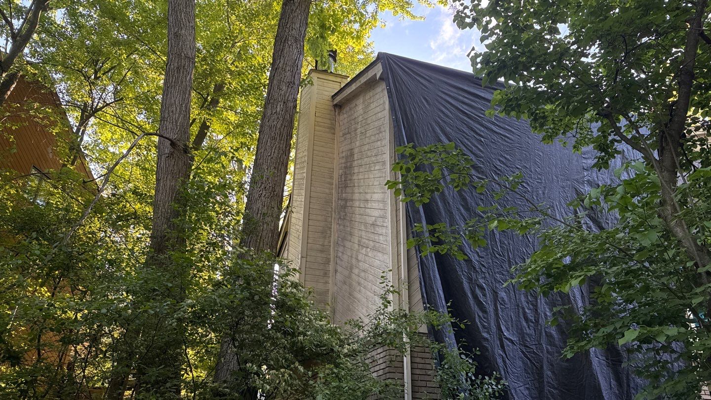 Roof Replacement using Owens Corning Desert Rose by 180 Contractors