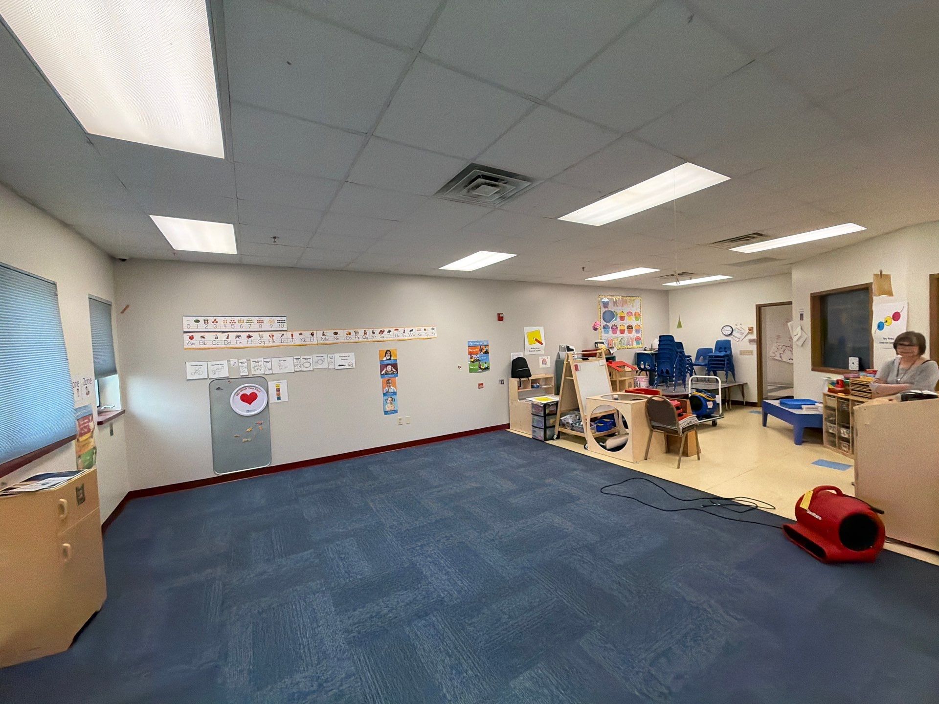 Educational Facility Interior Renovation and Painting in Waukesha by OCS Contracting Services