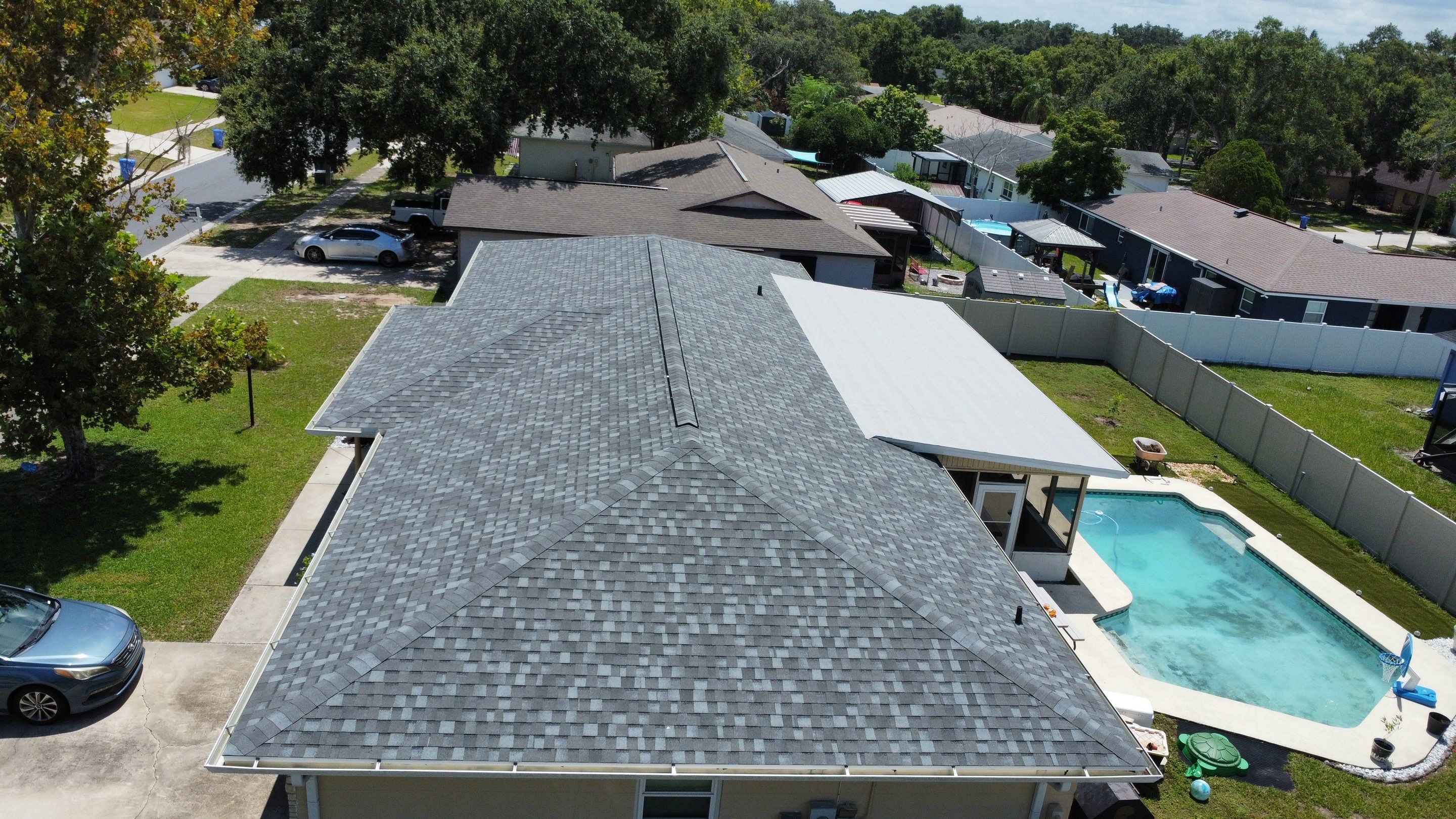 Roof Replacement in Valrico, FL. by Steadfast Roofing