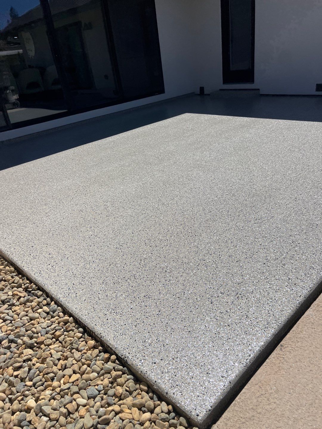 Concrete Coating in Riverbank  by Lancaster Painting