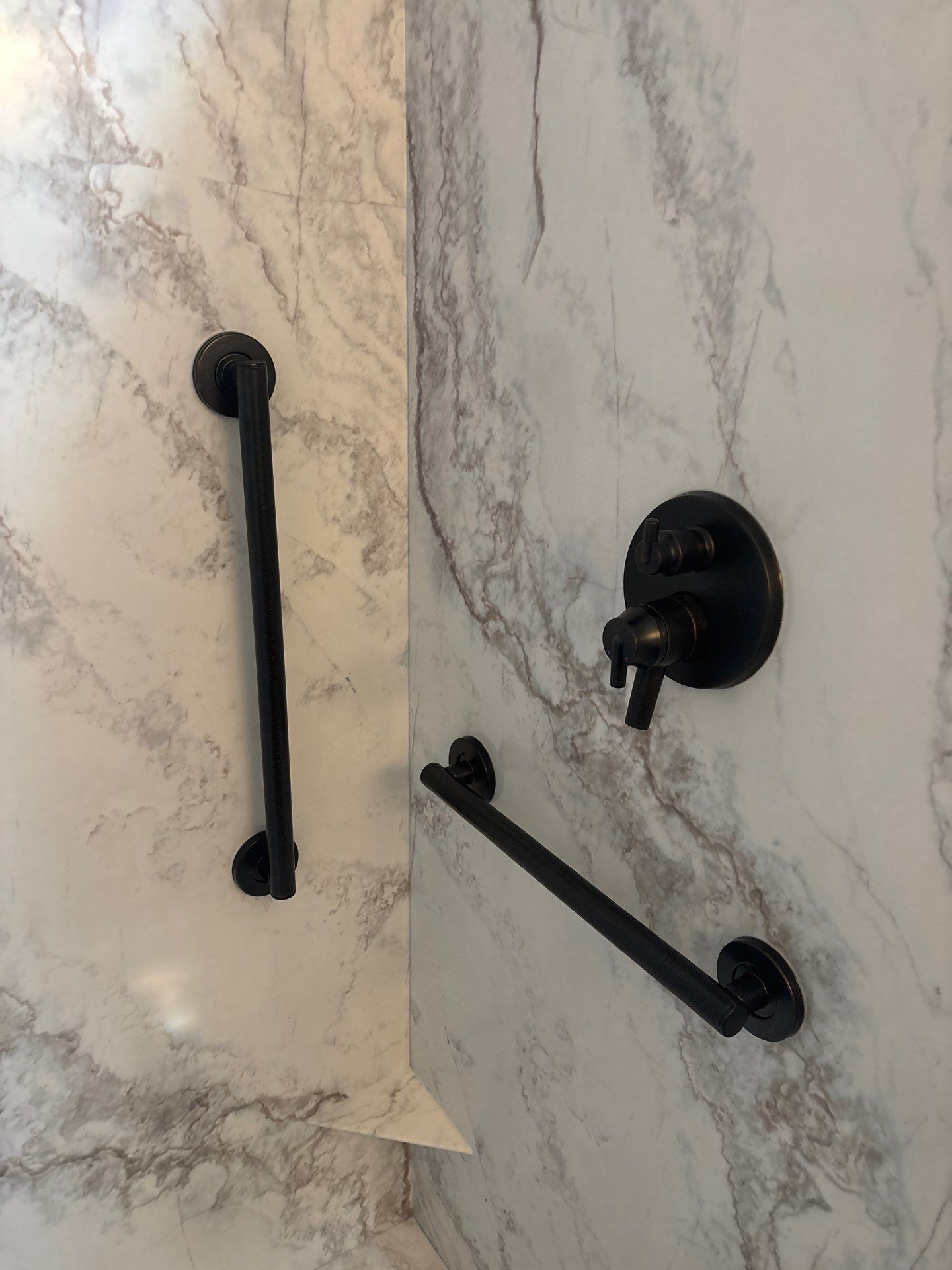 Shower remodel in Llano by Lane Lauritsen - The Hill Country, Texas
