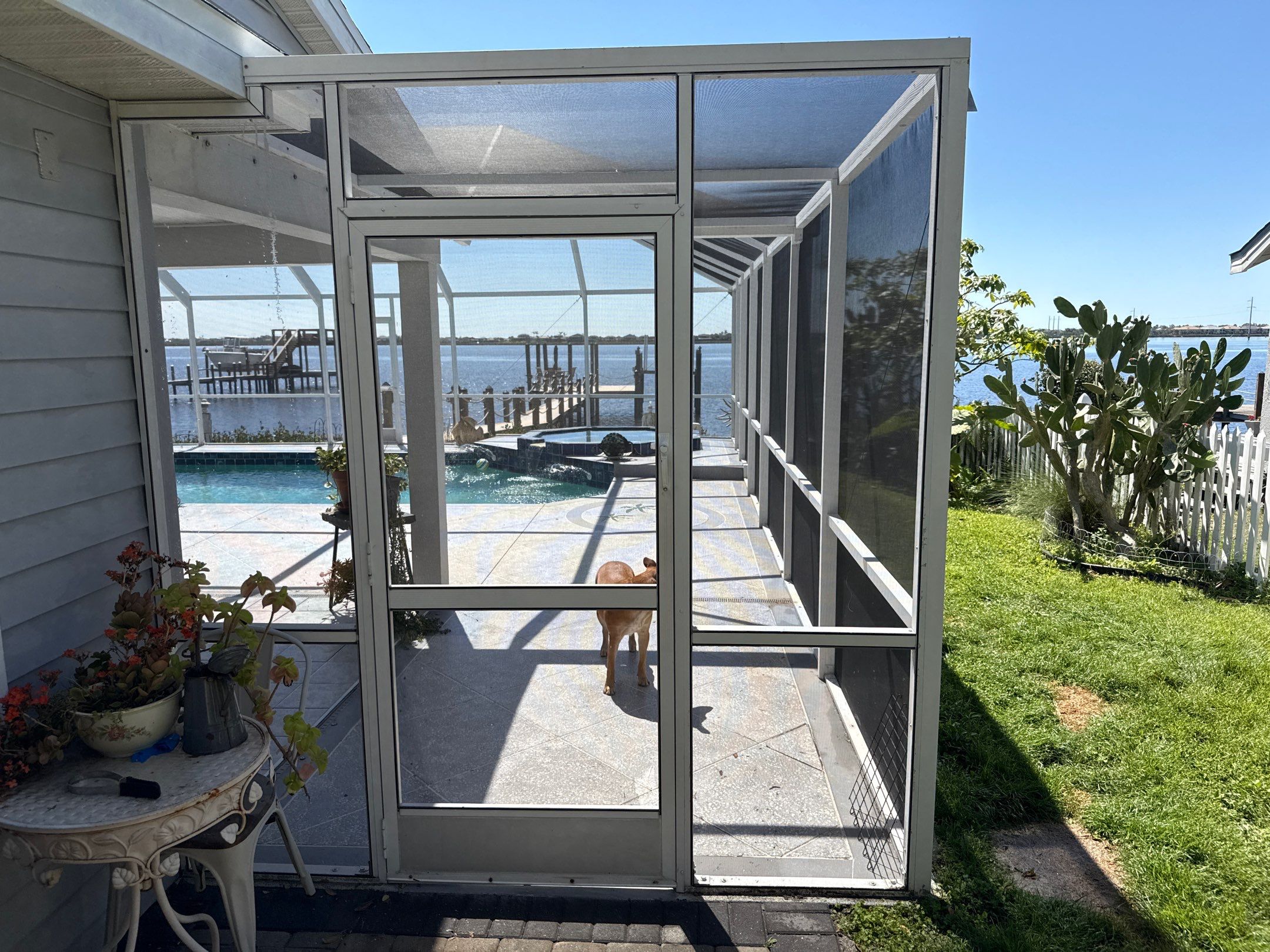 🏡 From Green to Clean! 🌊 Epic House & Pool Cage Cleaning on the Manatee River | Ellenton, FL 💦 by Sunshine AquaWash