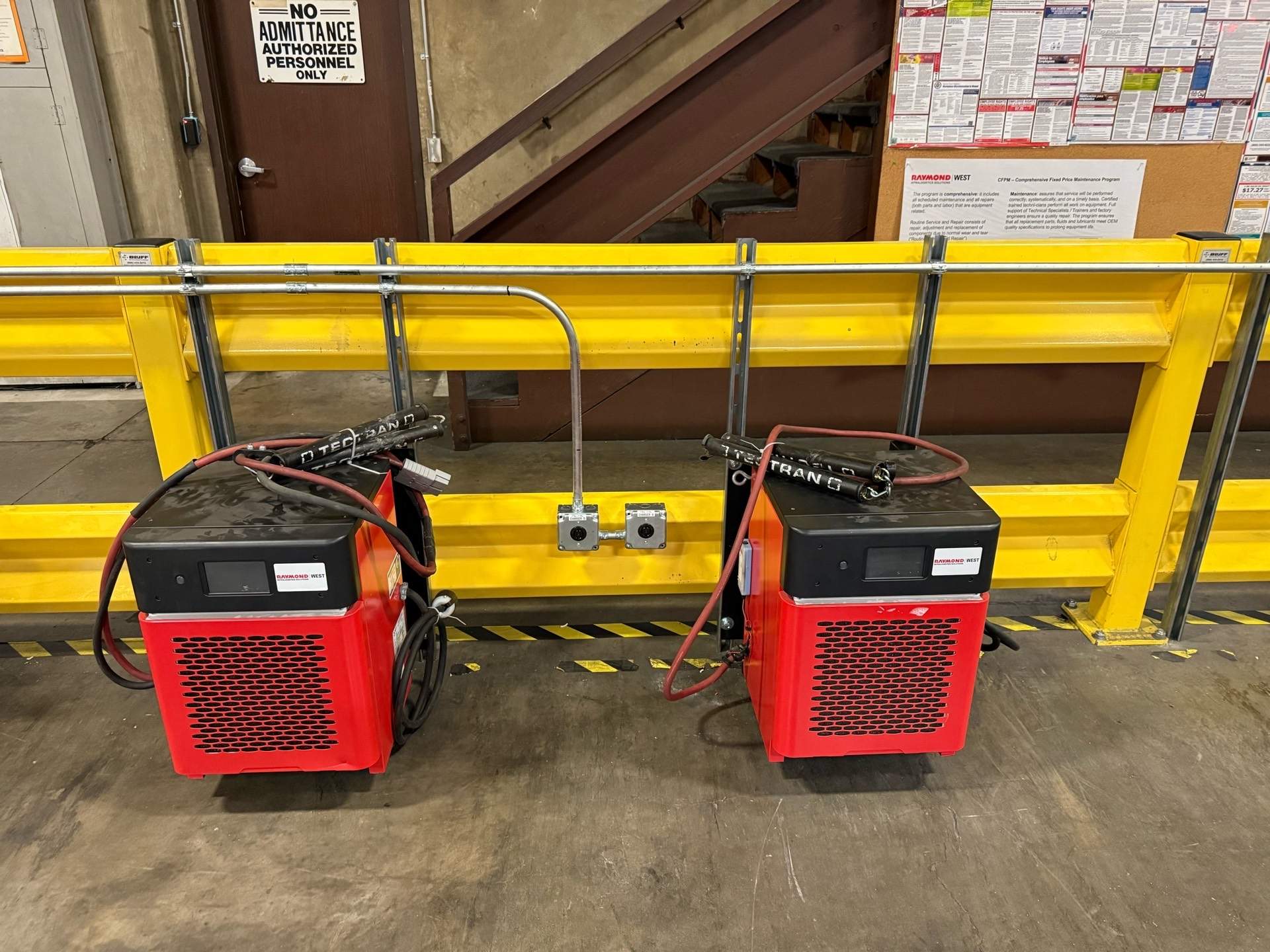Forklift Charging Stations & LED Lighting Upgrade – Chemical Storage Facility, Santa Fe Springs, CA by Ring and Ping Inc.