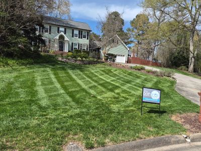 Lawn maintenance in Durham