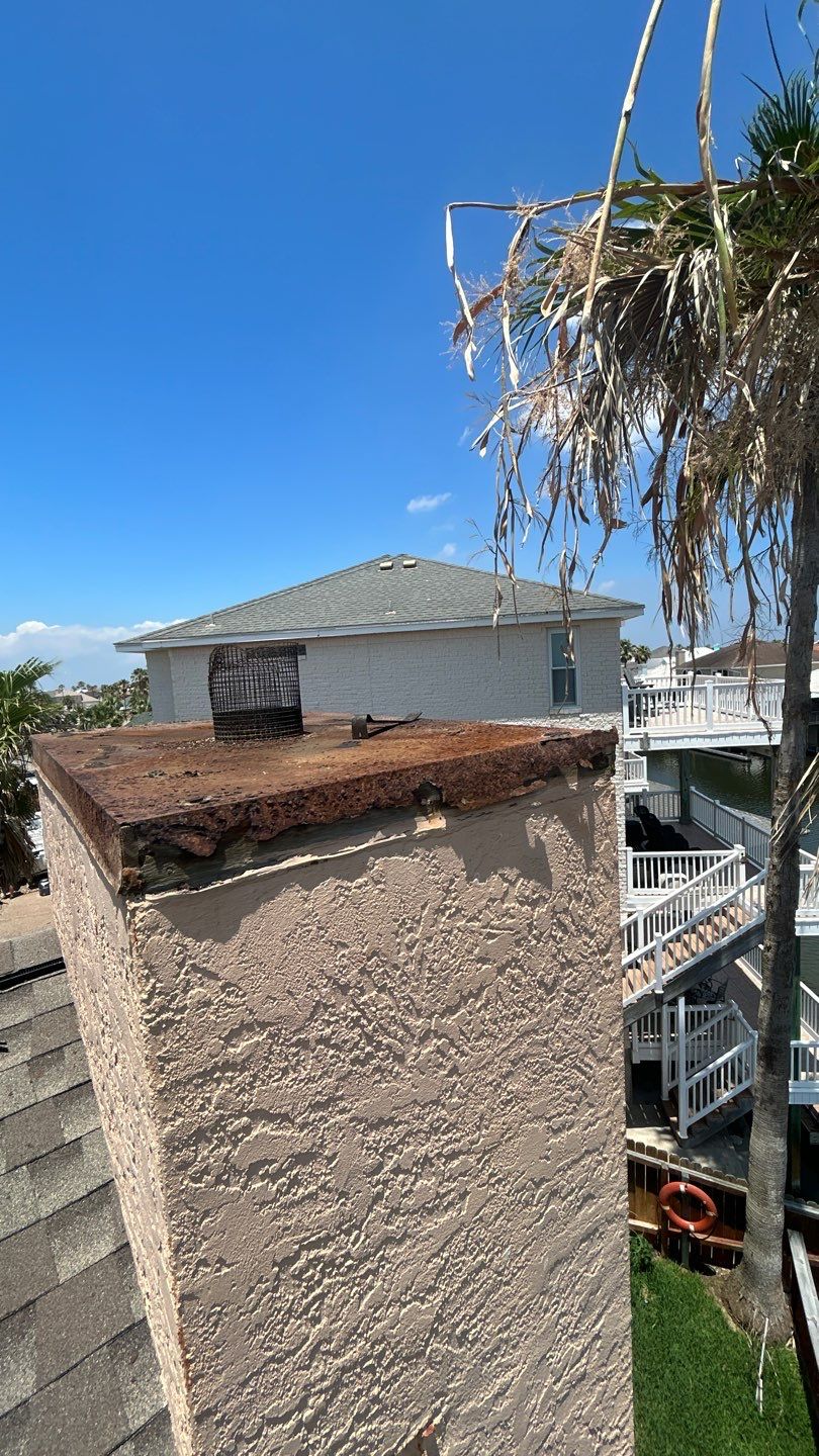 Chimney Cap & Chase Replacement using Galvanized Chimney Cap & Chase by Lighthouse Roofing