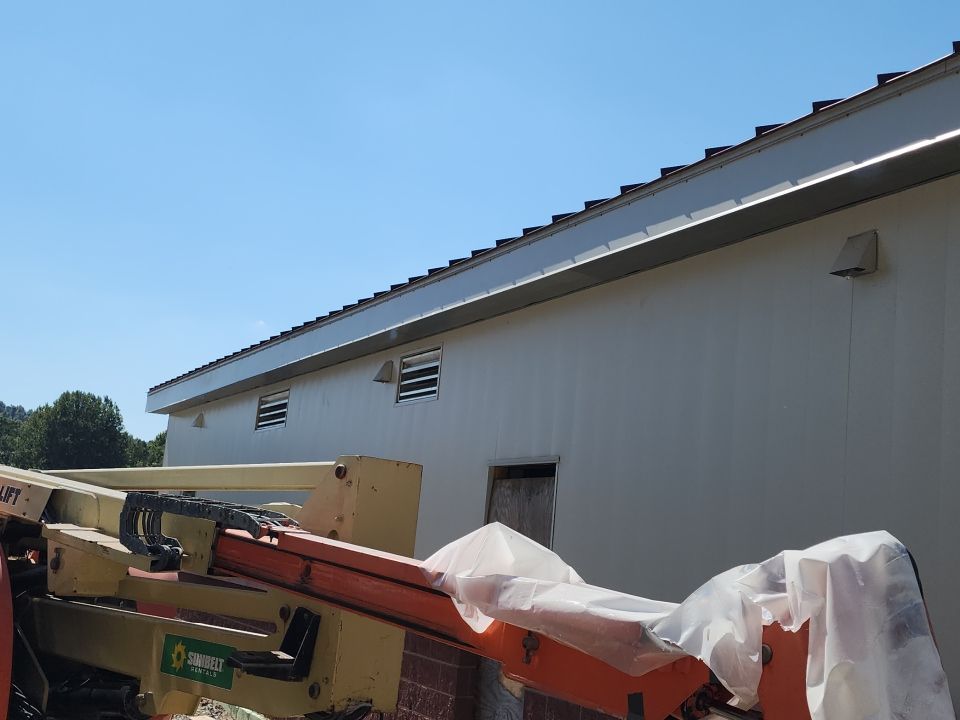 Nelsonville Water Treatment by Nitro Roofing and Construction