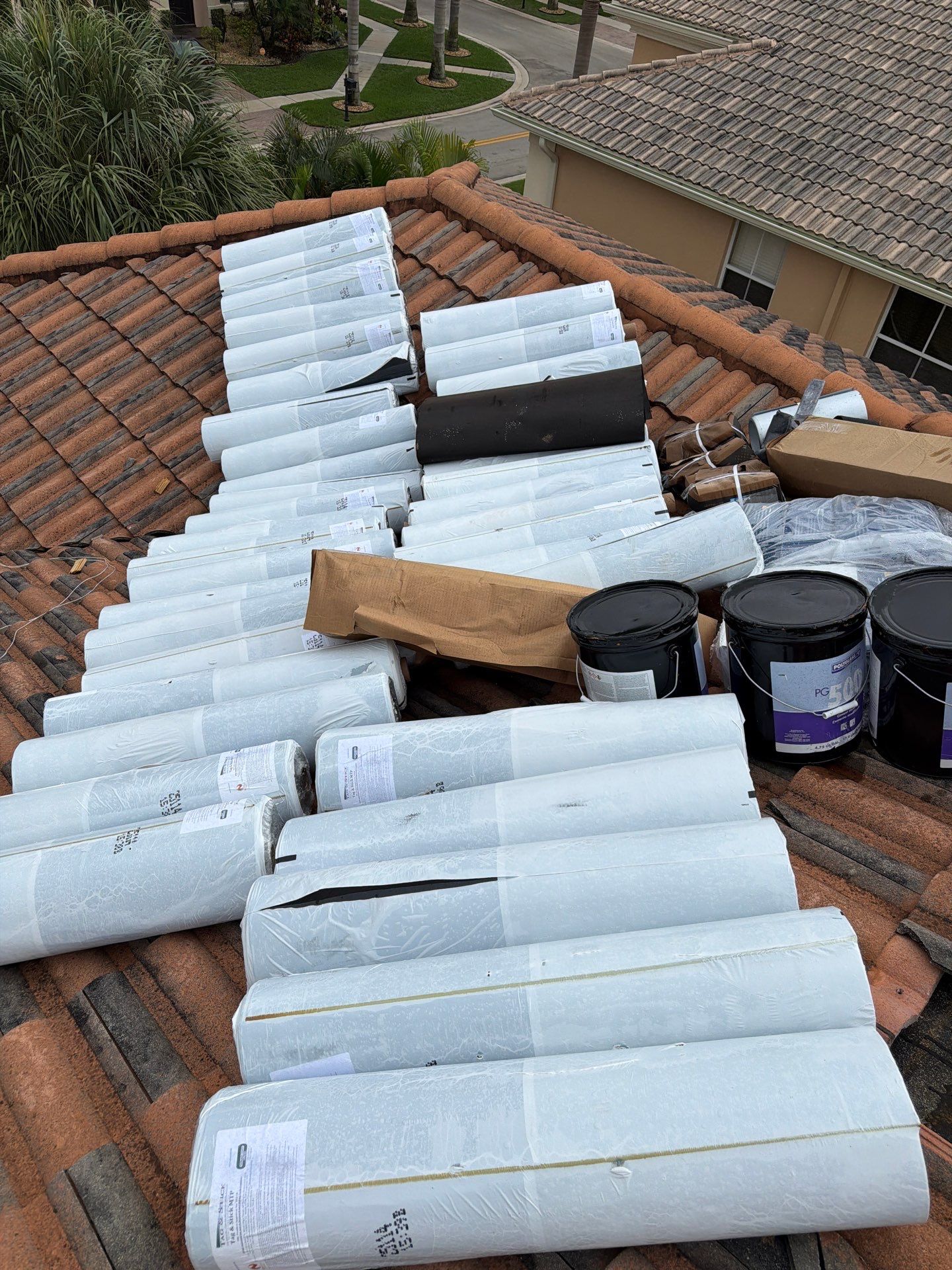 Residential Roofing Installation using Westlake Roofing Tile by BLUES BROTHERS ROOFING