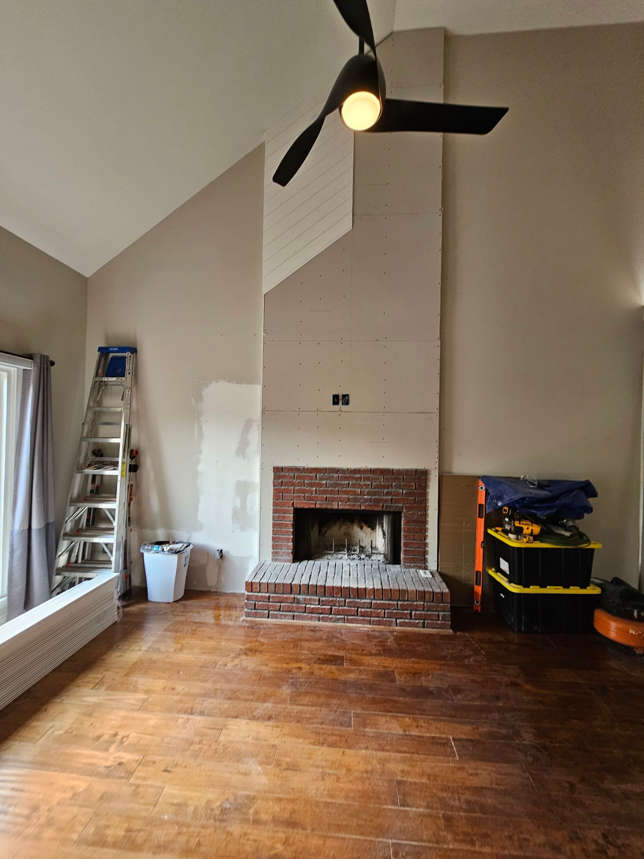 Ridgeway Parc - Chimney Buildout by Pillar and Pine