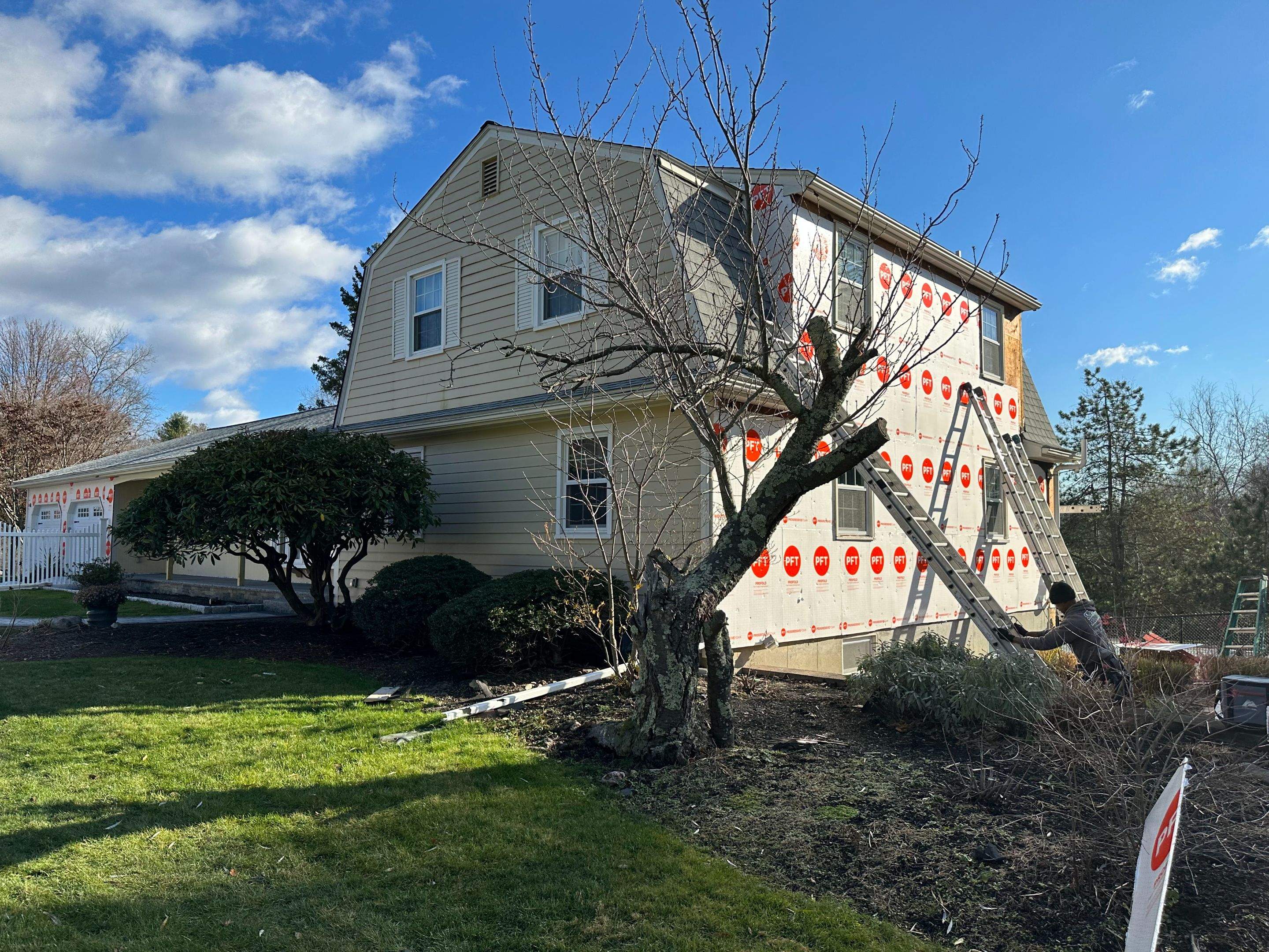 Siding Installation using Everlast Composite by Loyalty Exterior Solutions 