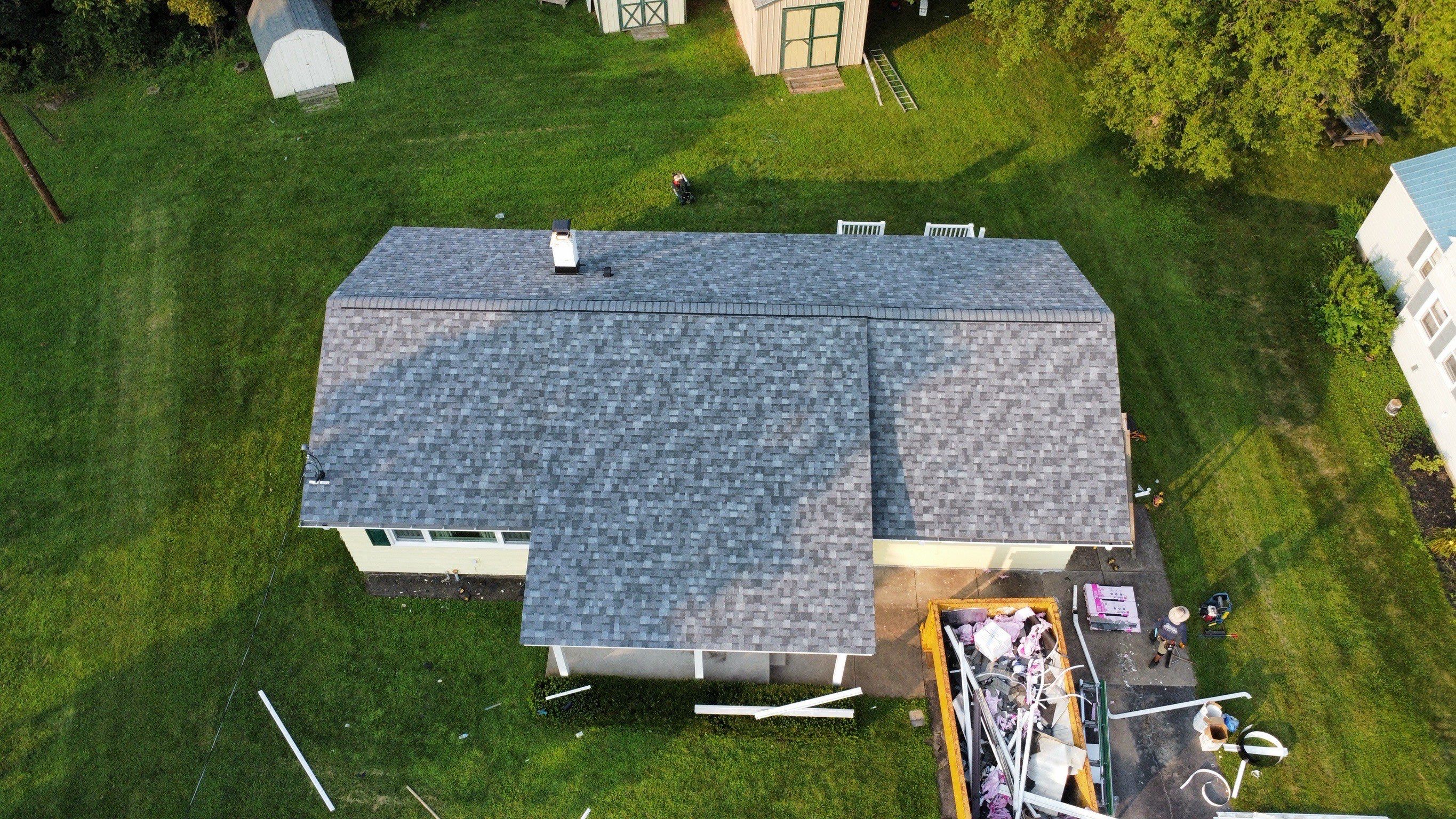 🏡 Roof Replacement Completed in Camden, NY | Owens Corning Shingles 🔨 by Alpha Omega Roofing LLC