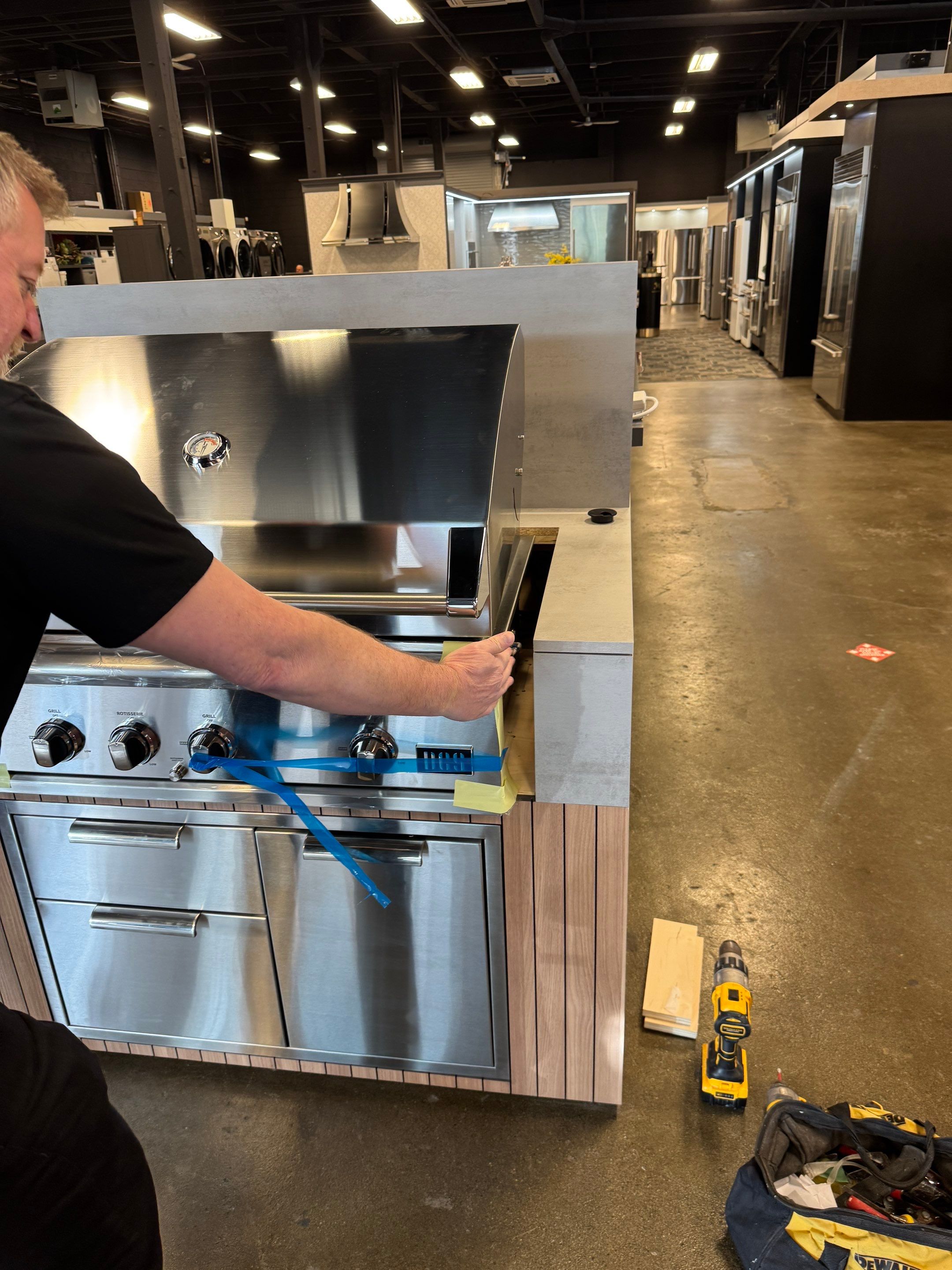 Handyman Installation for Midland Appliances  by YVR Construction Group