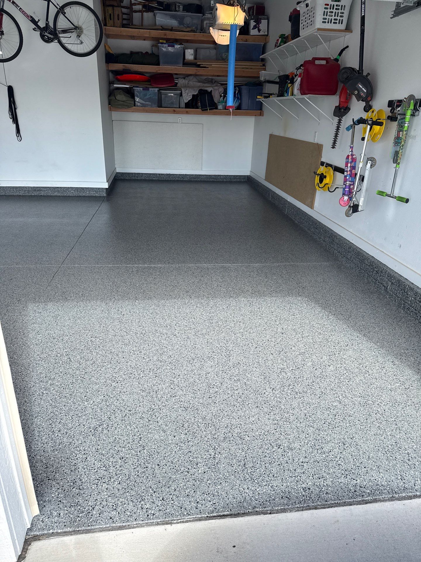 Epoxy Floor Coating Before Graduation Season!  by Revival Concrete Coatings