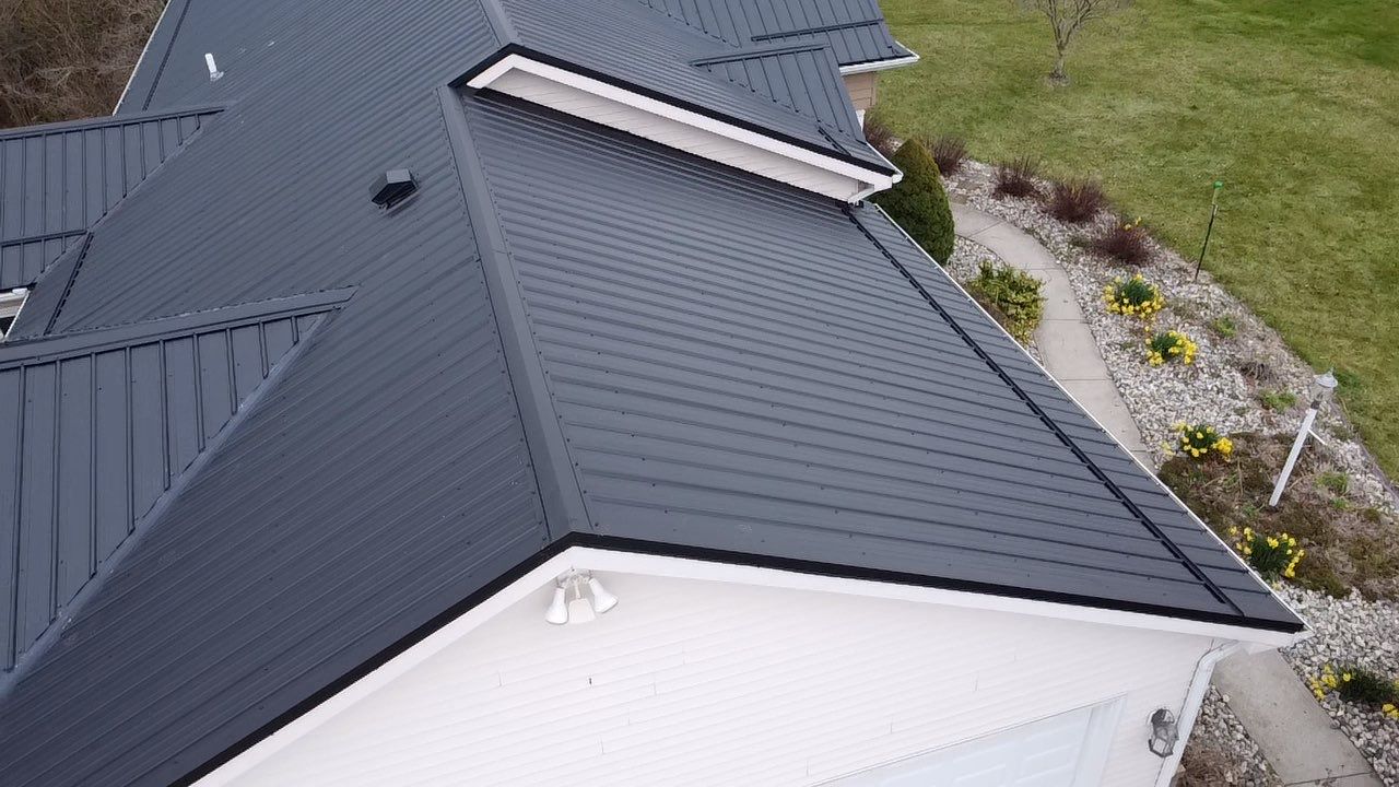 Wind-Resistant Metal Roof Installation in Rural Columbia City, Indiana by 4Ever Metal Roofing