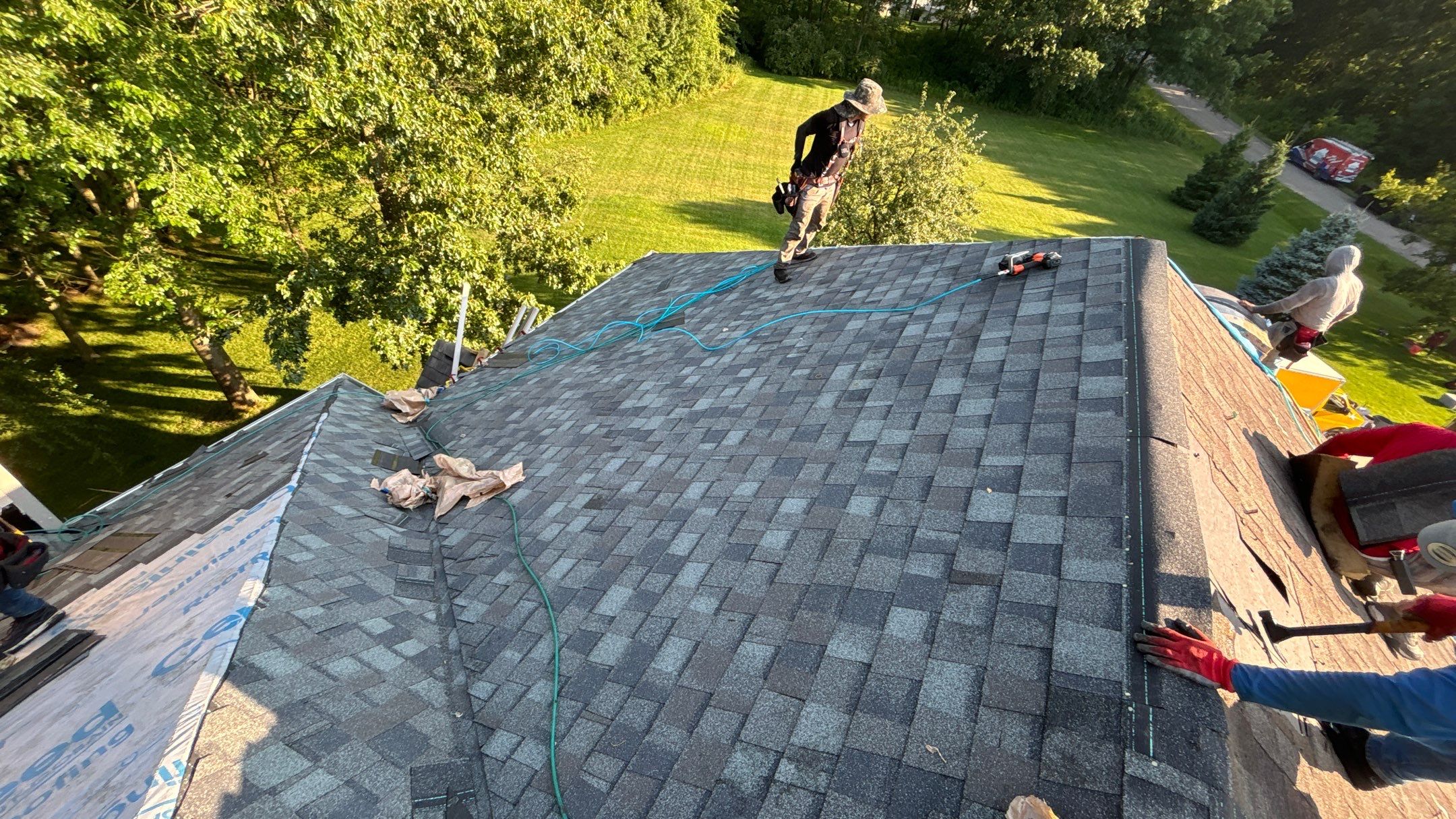 Roof Replacement using CertainTeed Landmark by 180 Contractors