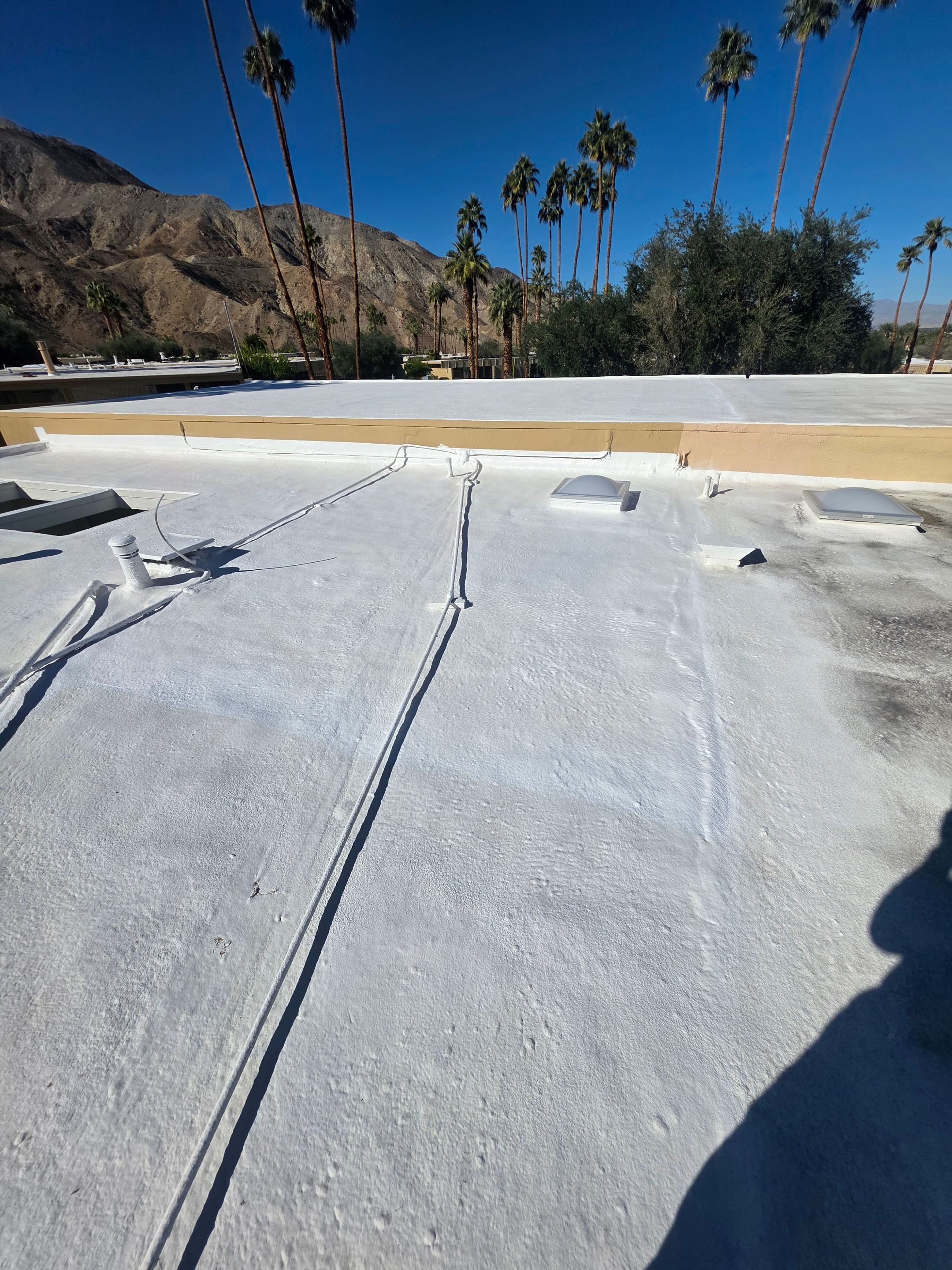 Project in Palm Desert by Desert Roof Concepts