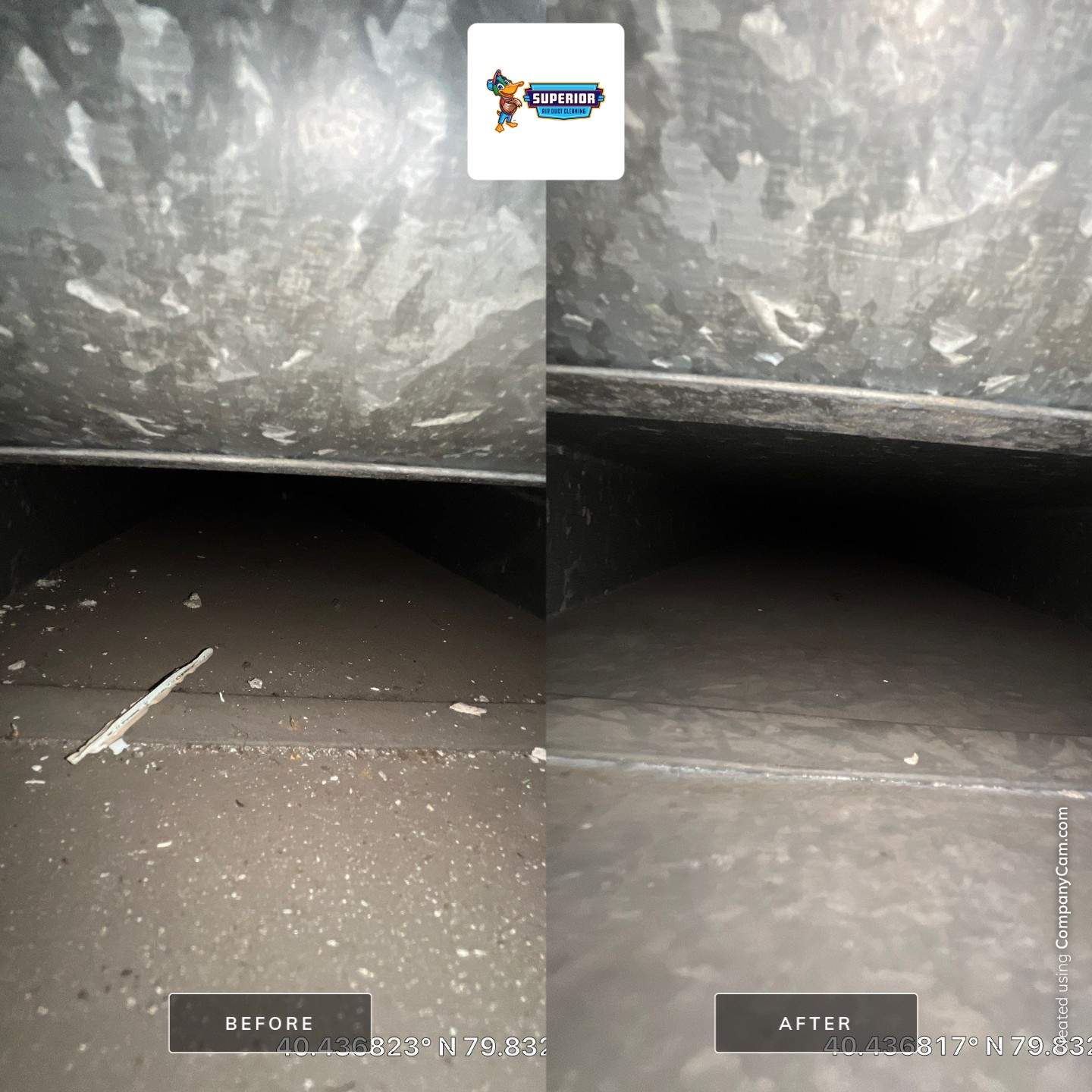 Air Duct Cleaning With a Vacuum Truck in Pittsburgh, PA by Superior Air Duct Cleaning