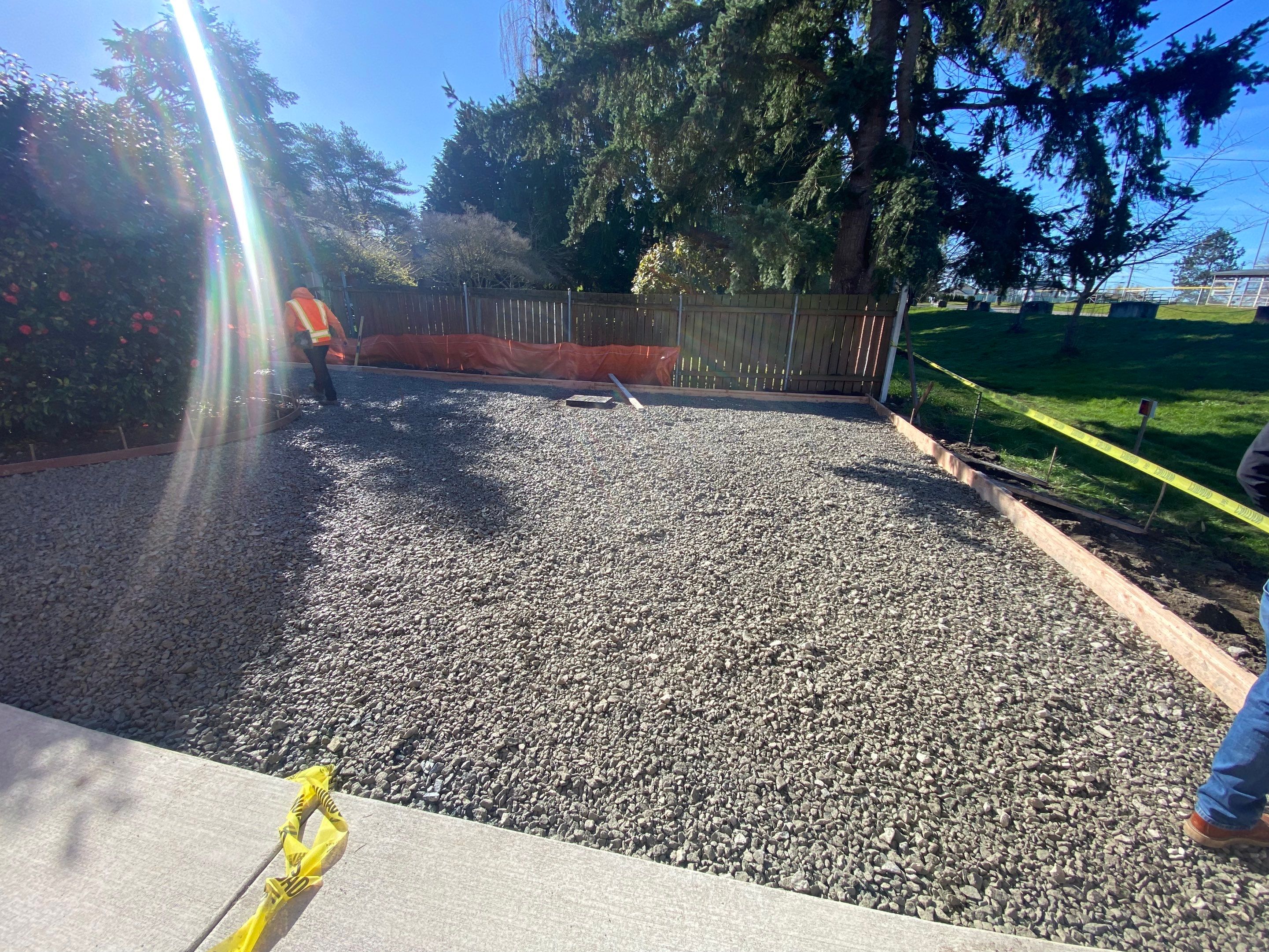 Ron | Pervious Concrete Driveway  by Jireh Asphalt & Concrete Inc 
