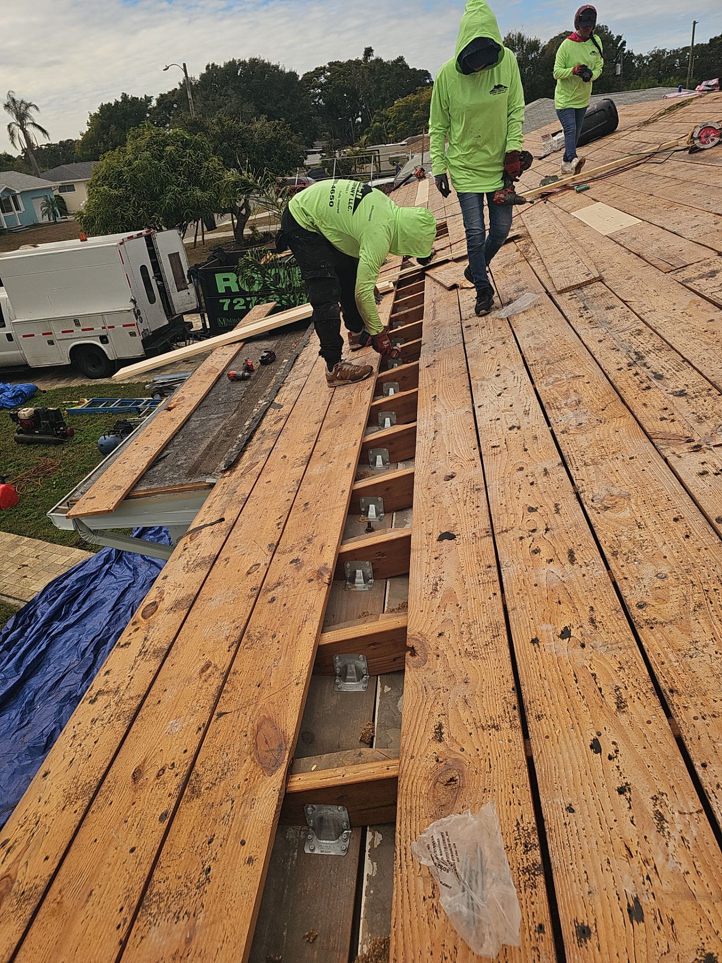 Project in St. Petersburg 33713 by Mitchell Roofing Company LLC 