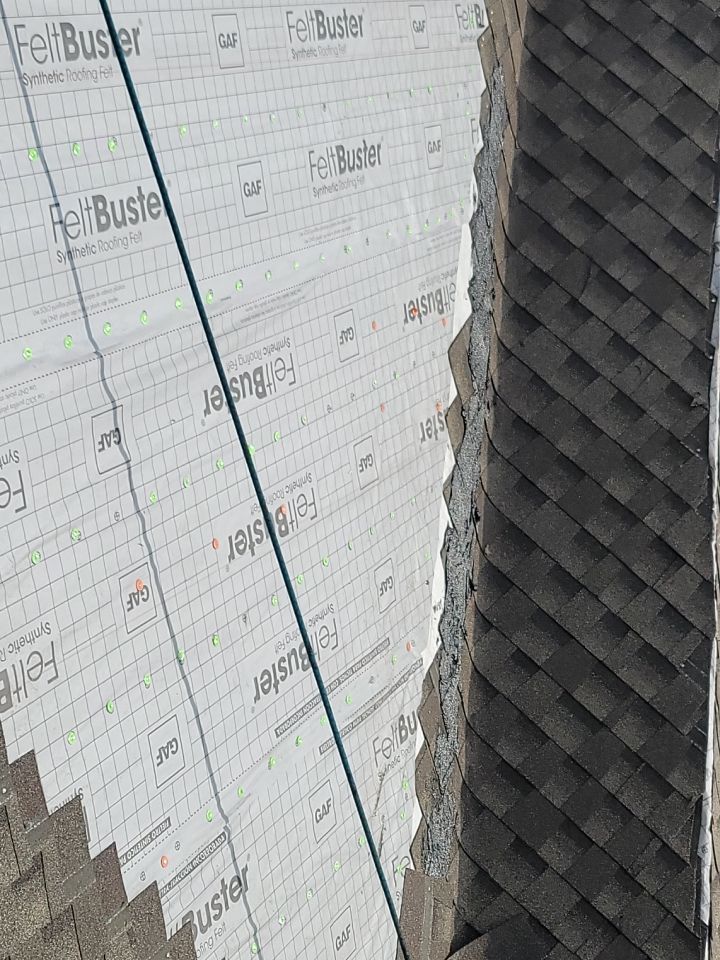 Residential Roofing Installation using Roof Replacement by American Roofing & Construction LLC