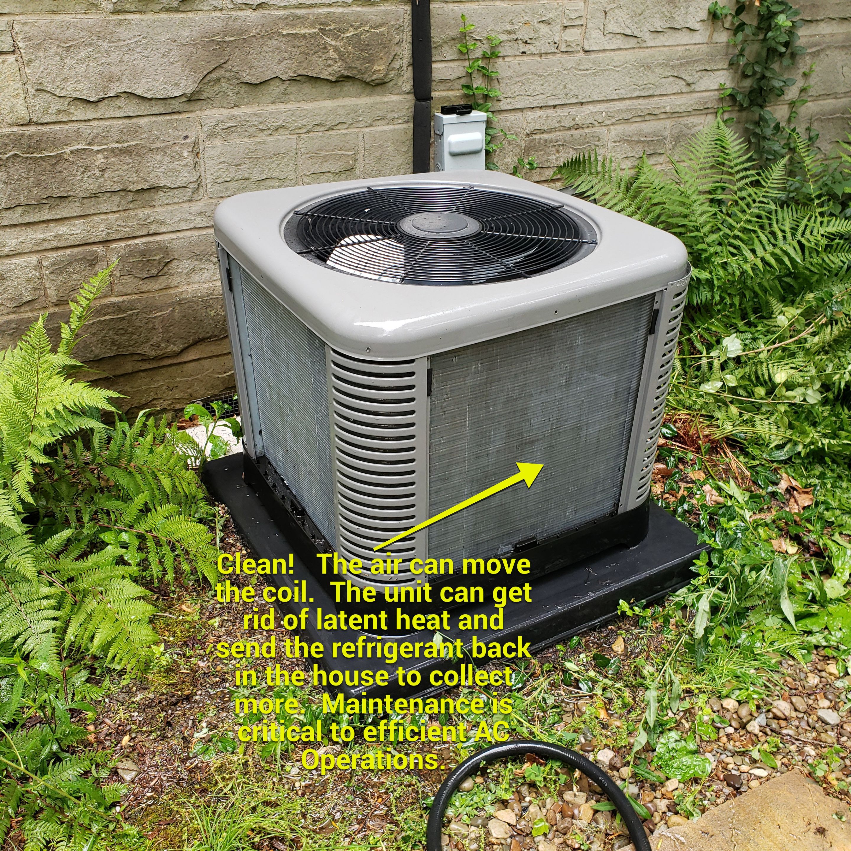 Air Conditioning AC Service and Maintenance using NuCalgon Condenser Coil Cleaner by Sureway Comfort John Wilcox Plumbing Heating Cooling